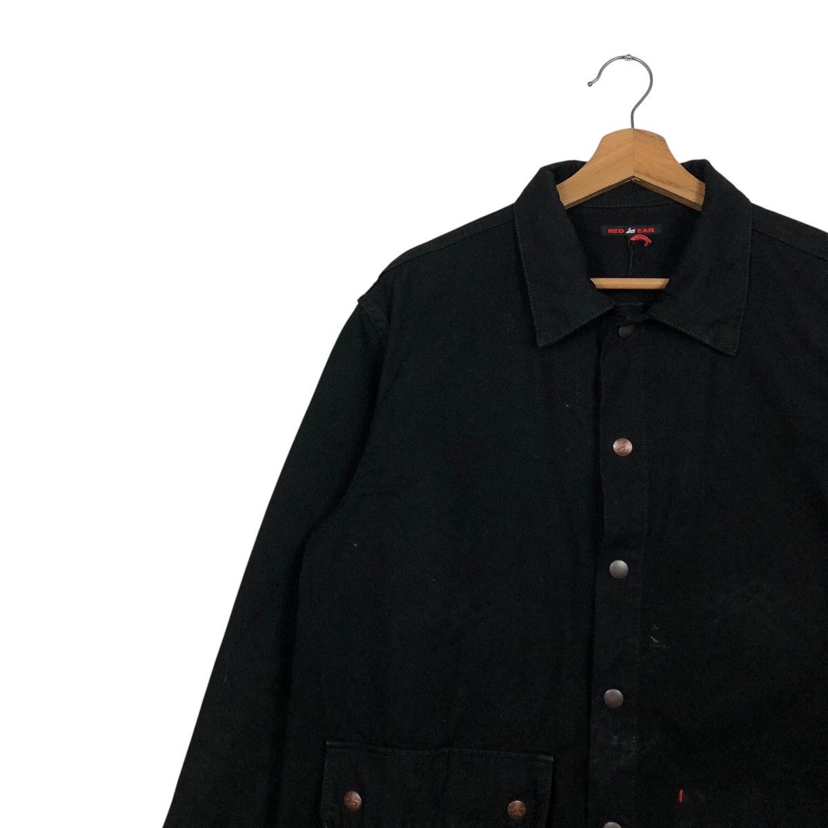 Japanese Brand 📌Vintage Chore Work Jacket Duck Canvas Red Ear Issey Miyake Size US M / EU 48-50 / 2 - 8 Thumbnail