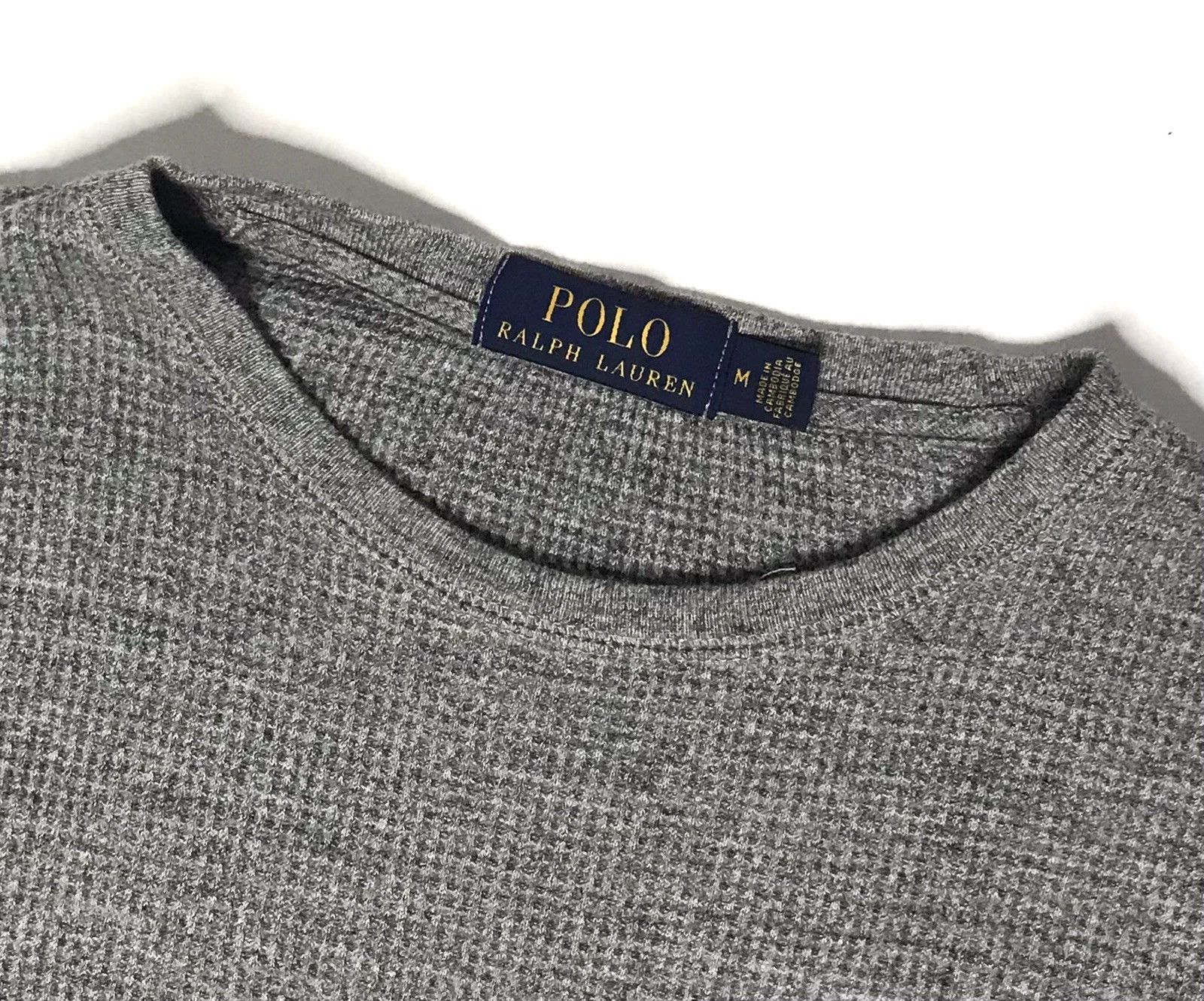 Ralph Lauren Polo Ralph Lauren Waffle Long sleeve T-Shirt Men’s M Gray Size US M / EU 48-50 / 2 - 5 Thumbnail