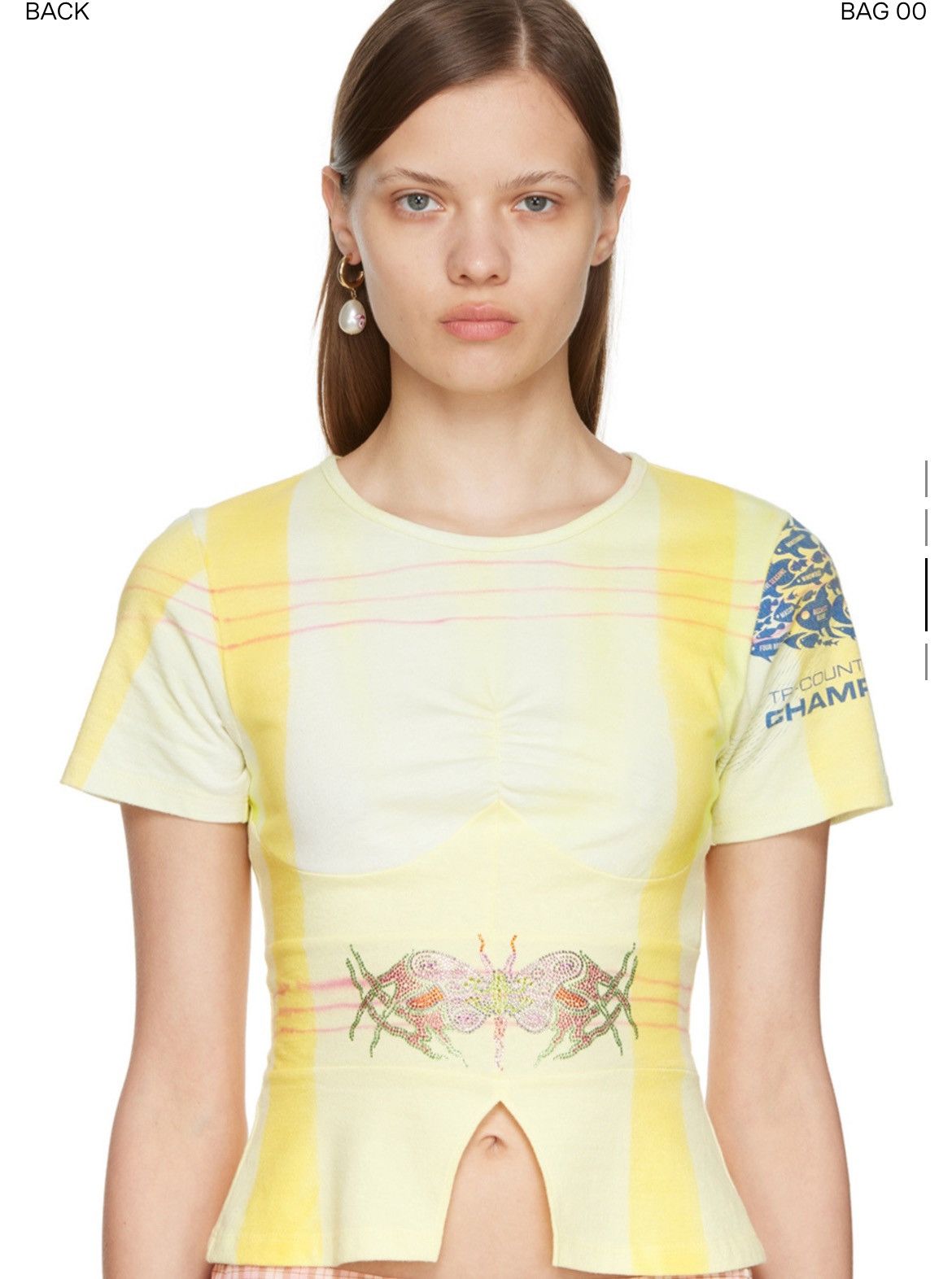 SSENSE Ssense x Safsafu exclusive Bunny Cotton Candy Earring Size ONE SIZE - 5 Thumbnail