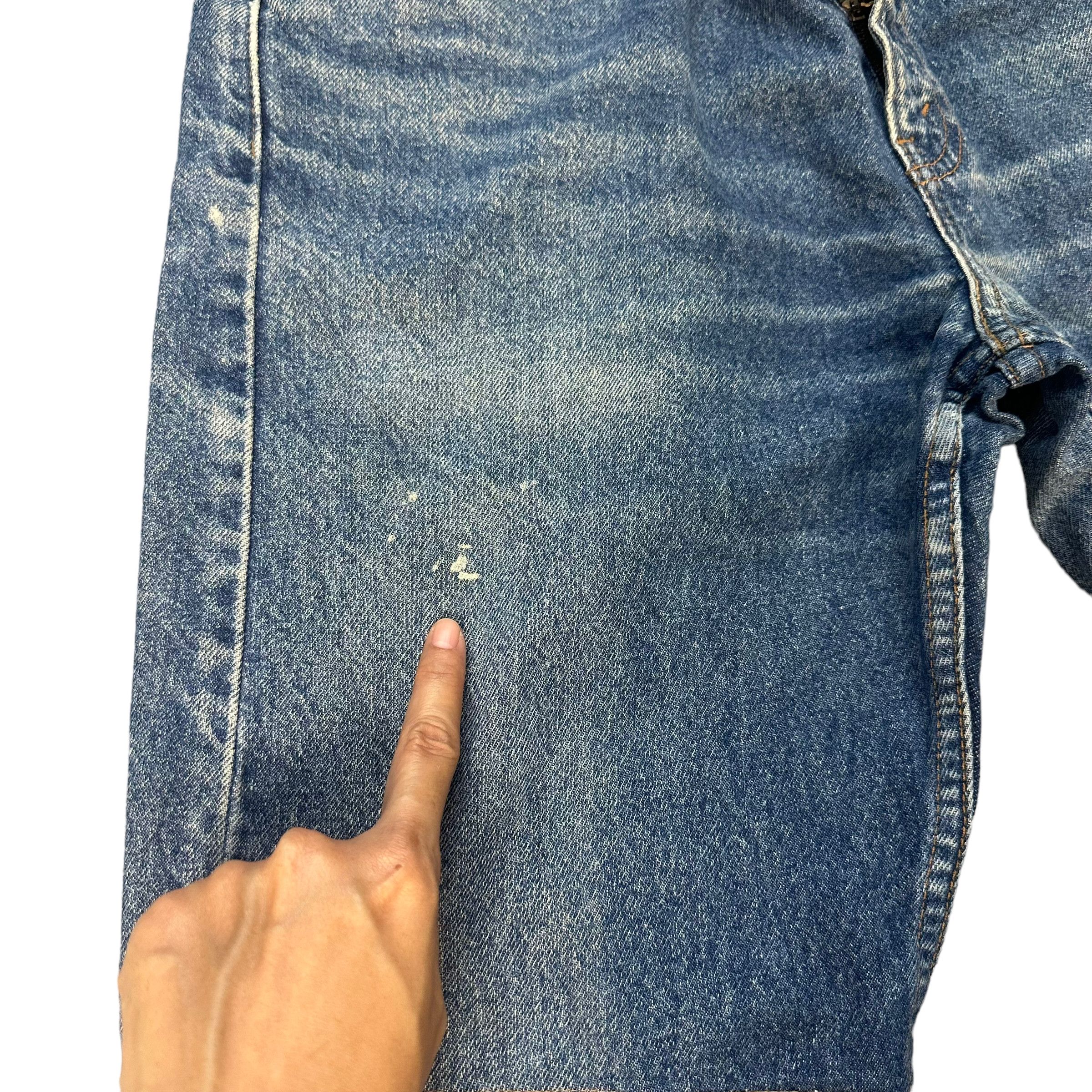 Levi's LEVIS 505 SINGLE R CUSTOM DENIM SHORTS #8405-007 Size US 33 - 7 Thumbnail