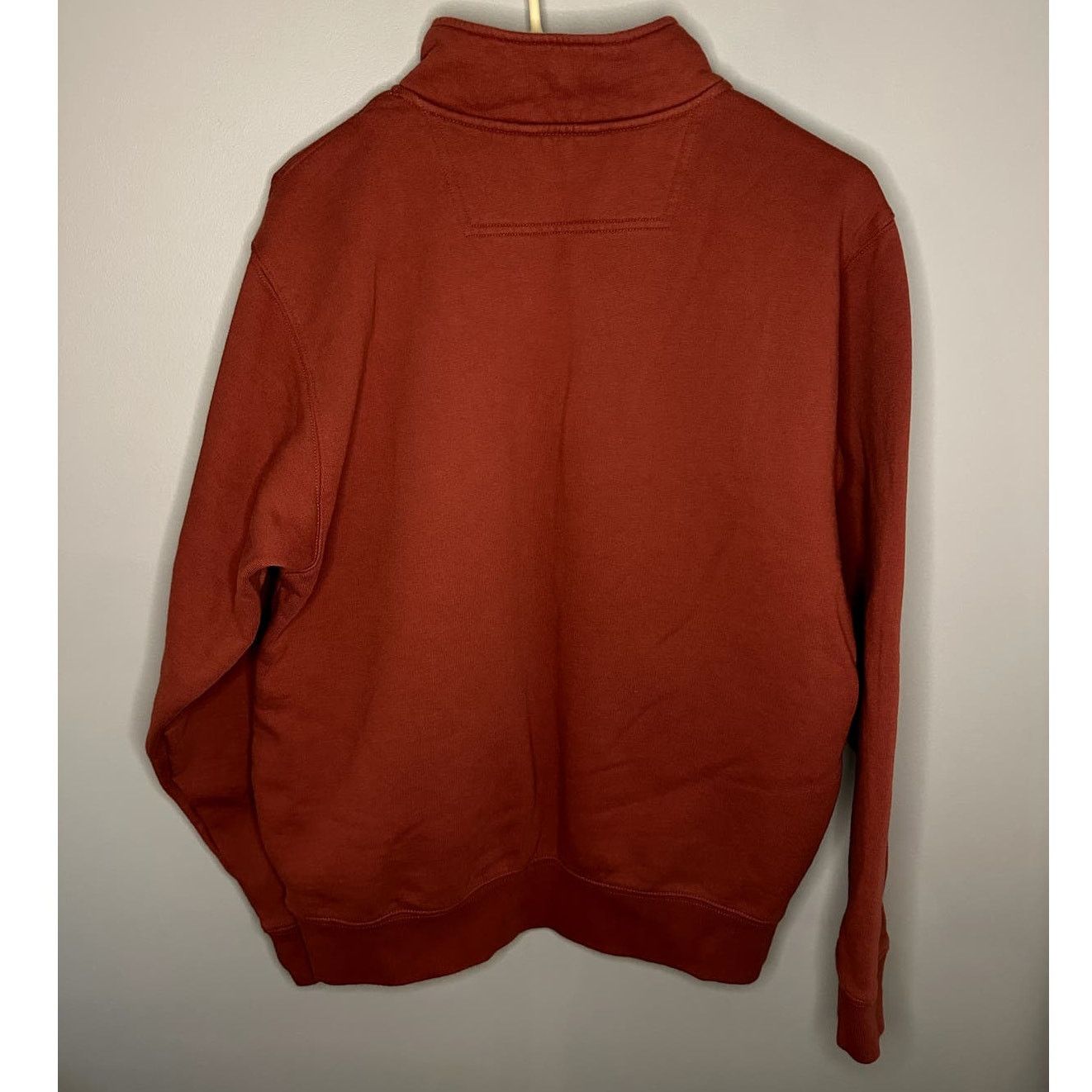 Other L.L.Bean Quarter-Zip Pullover Sweater Burnt Red Medium Size US M / EU 48-50 / 2 - 6 Thumbnail