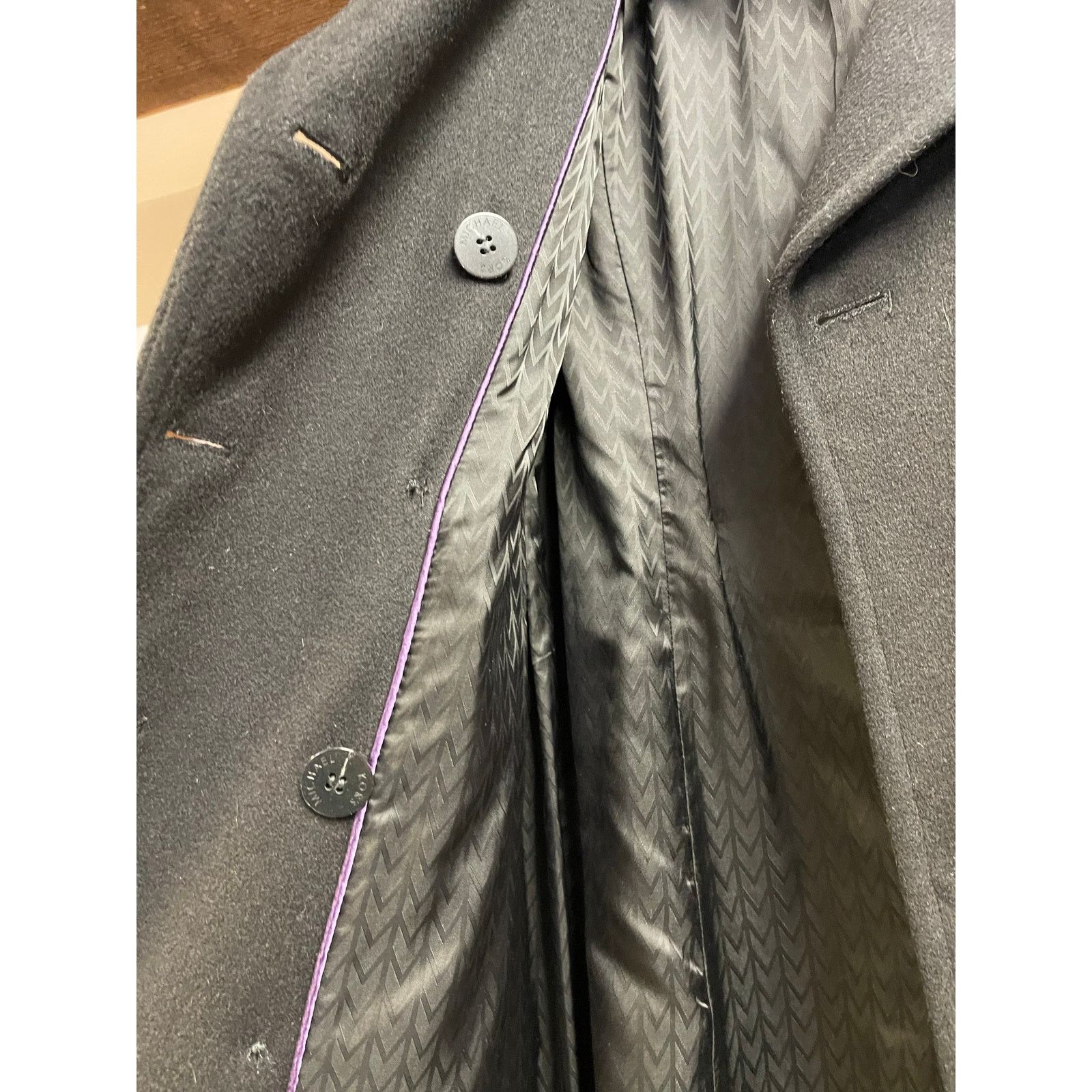 Michael Kors MICHAEL Michael Kors, Wool Long Double Breasted Coat, 8P Size M / US 6-8 / IT 42-44 - 5 Thumbnail