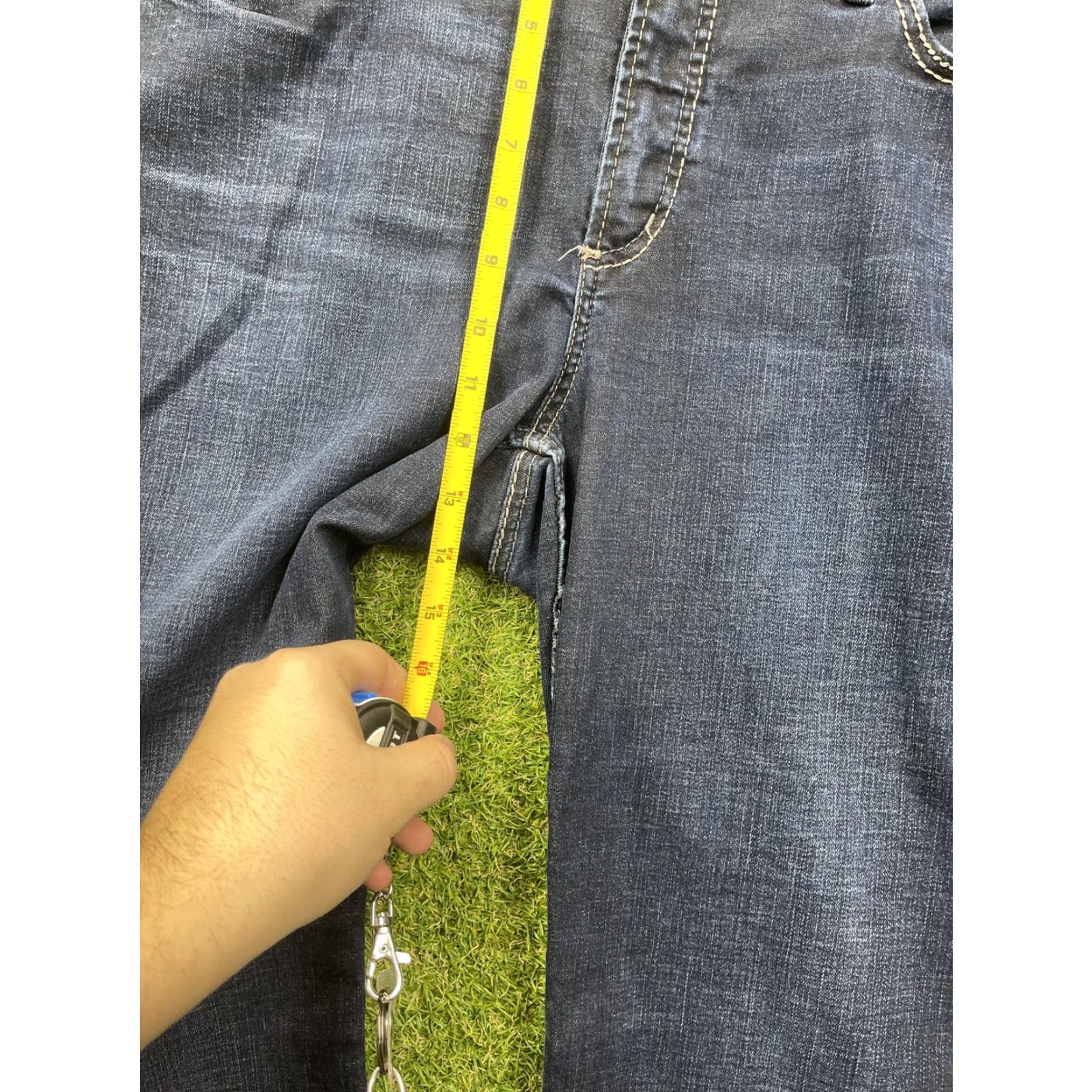 Silver Jeans Co. Silver Jeans Womens Jeans 31 Avery Slim Boot Dark Wash Bootcut Stretch Denim Size 24" / US 00 / IT 34 - 4 Thumbnail