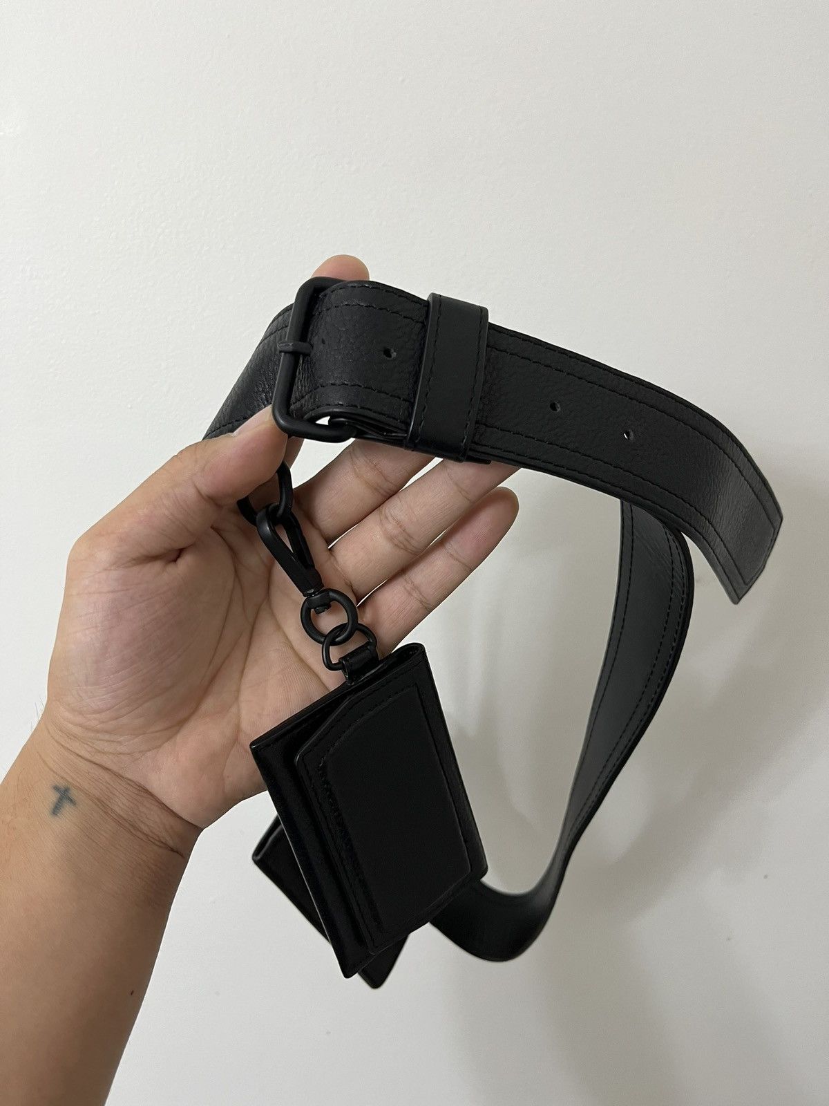 Dries Van Noten Dries Van Noten Leather Wallet Belt Size 30 - 5 Thumbnail