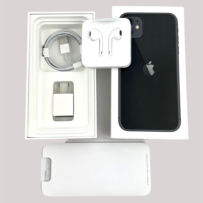 Apple iPhone 11 Box & Accessories Earpods Lightening Cable USB Grailed