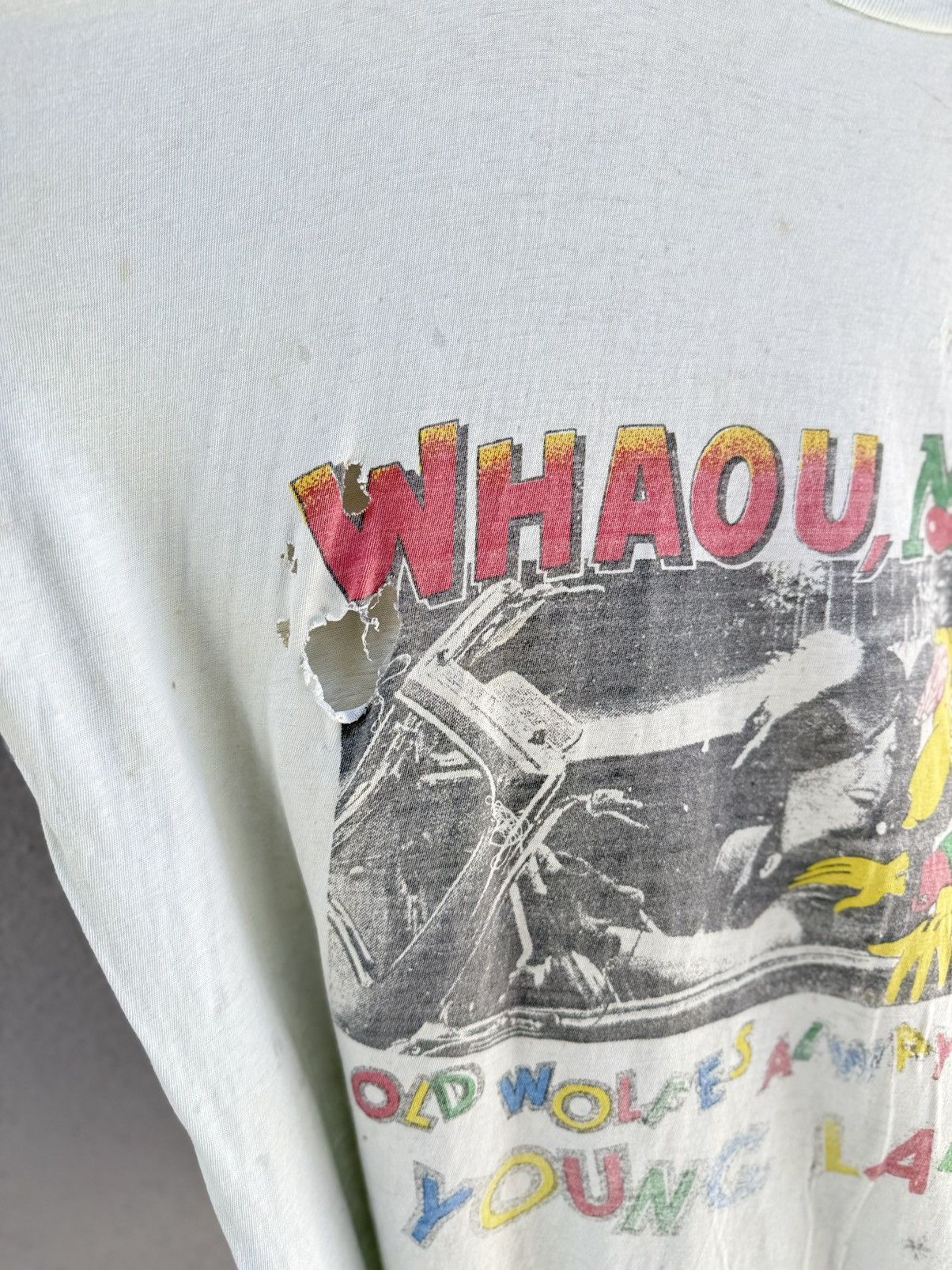 Grailed Thrashed Vintage 90s The Mask Movie Jim Carrey Distressed T Size US XXL / EU 58 / 5 - 13 Thumbnail
