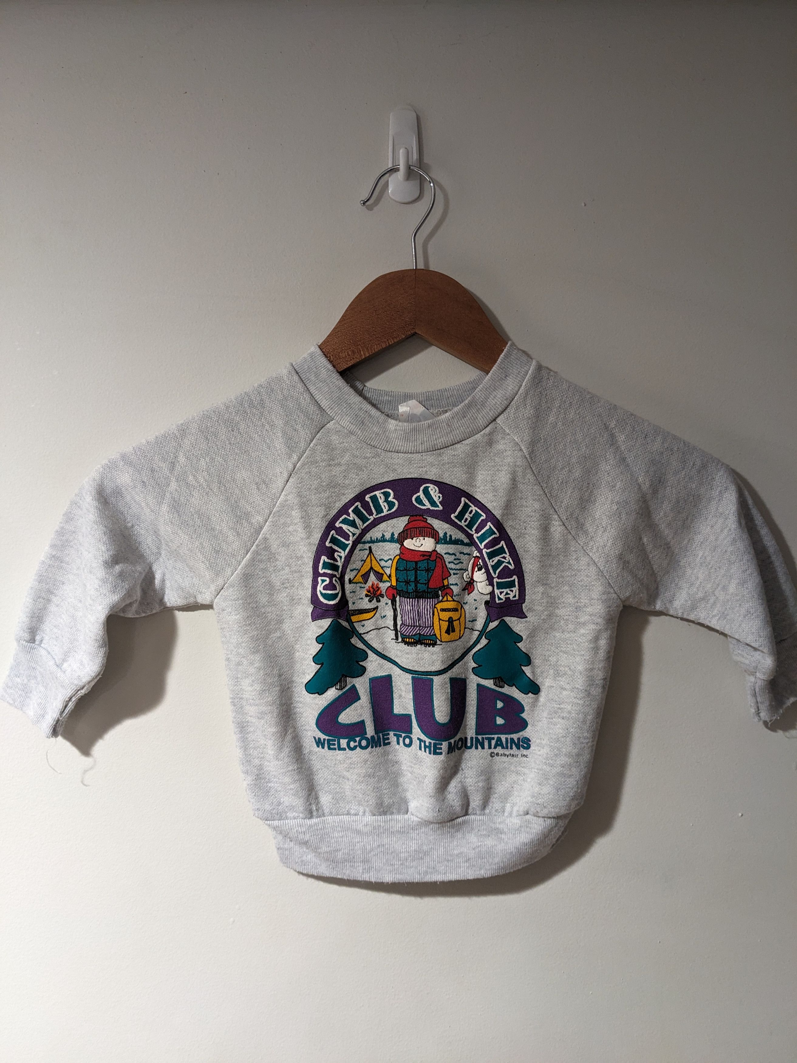 Vintage Vintage 90s Climb and Hike Club Welcome to the 2T Sweatshirt Size US M / EU 48-50 / 2 - 1 Thumbnail