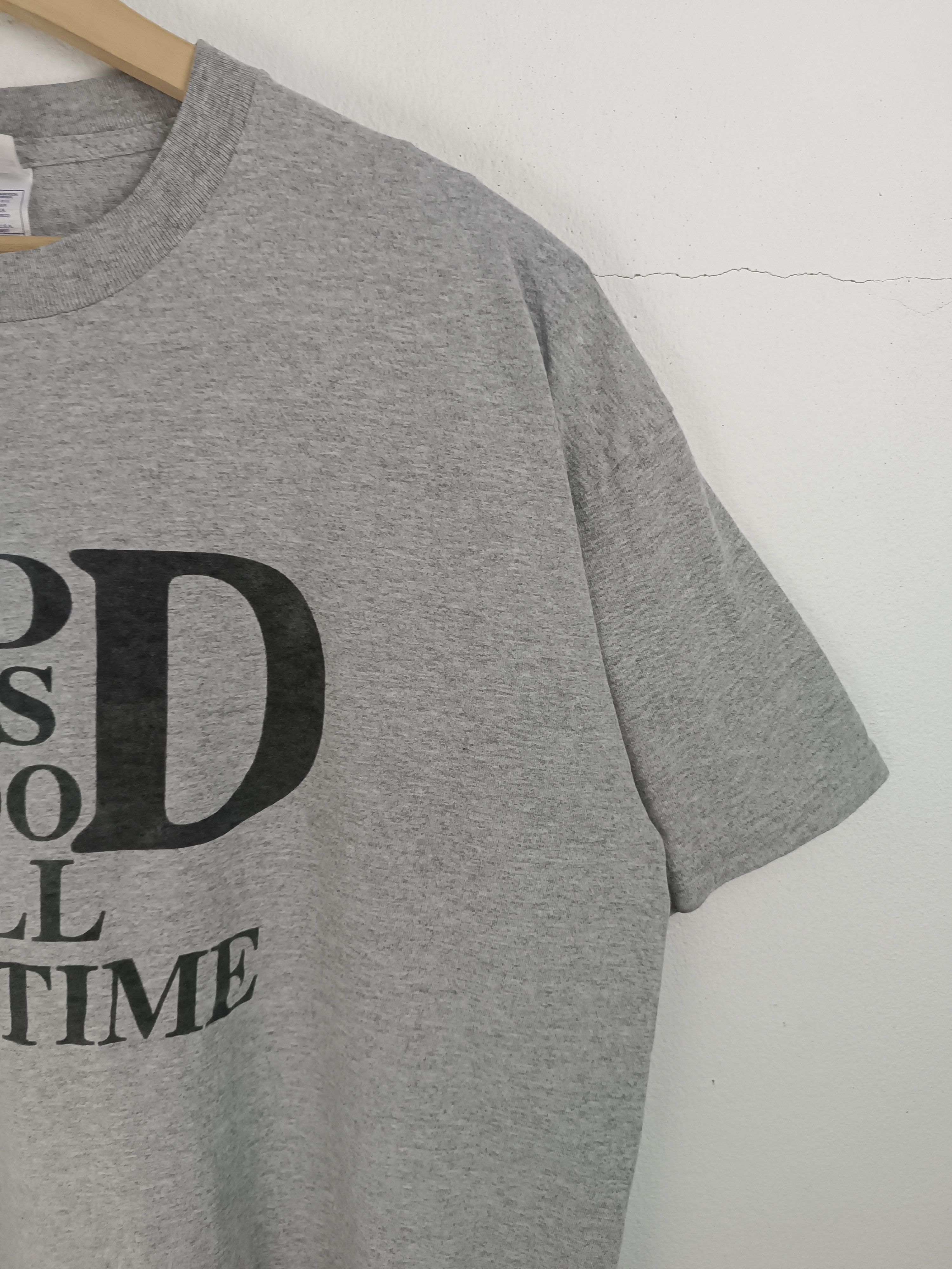 Vintage VINTAGE 90'S GOD IS GOOD ALL THE TIME JESUS RELIGION TEE Size US XL / EU 56 / 4 - 9 Thumbnail