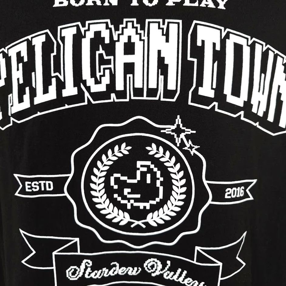 Vintage Stardew Valley Pelican Town T Shirt Mens Large Black Cotton Short Sleeve Crew Neck T-Shirt Size US L / EU 52-54 / 3 - 3 Thumbnail