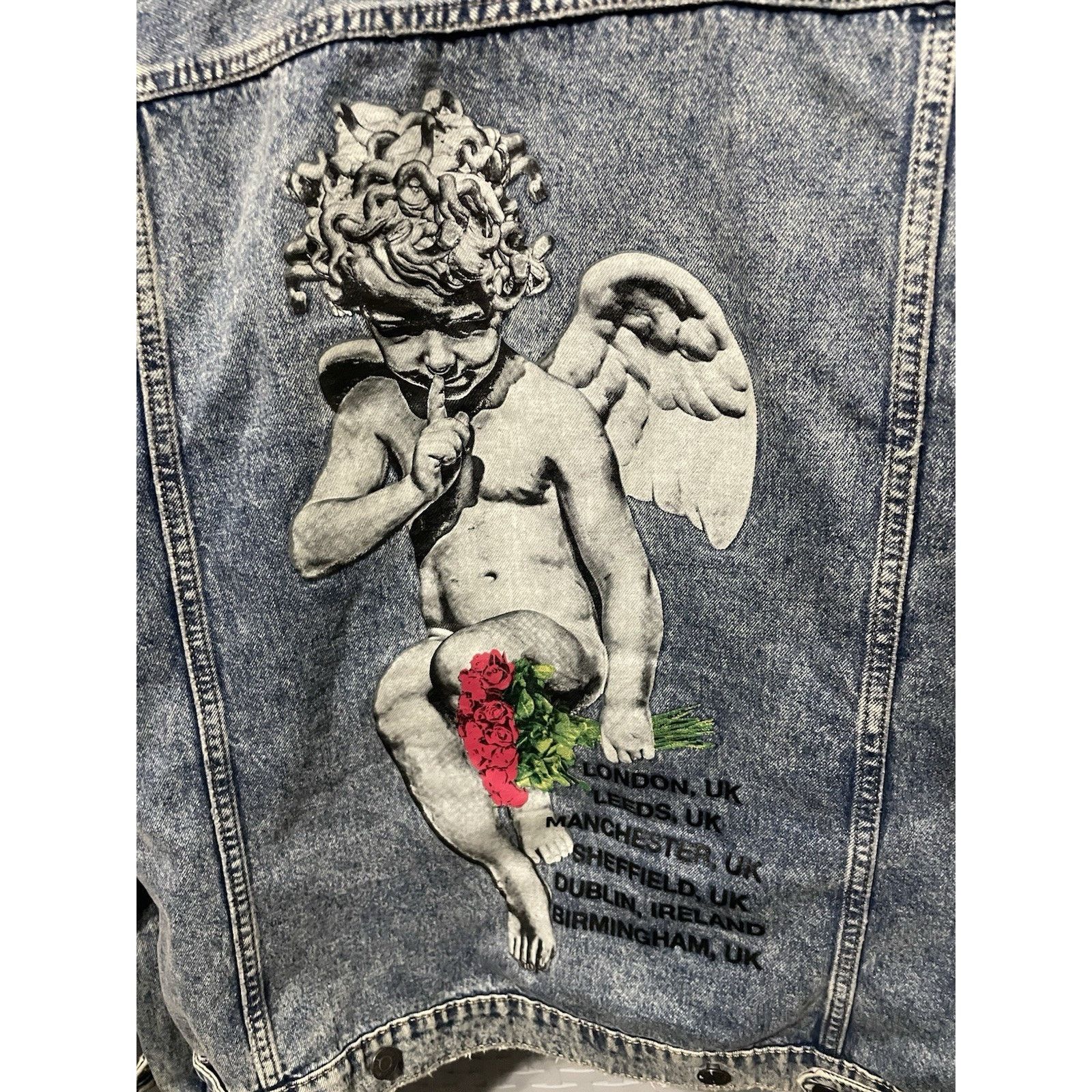 H&M Size M-Rare Young Thug Denim YSL Limited H&M jacket Mens Size US M / EU 48-50 / 2 - 4 Thumbnail