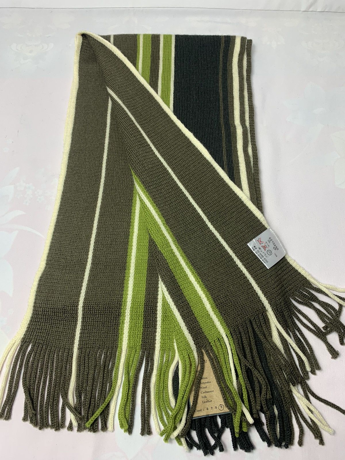 Vintage Intermezzo Stripped Scarf / Muffler / Neckwear Size ONE SIZE - 5 Thumbnail