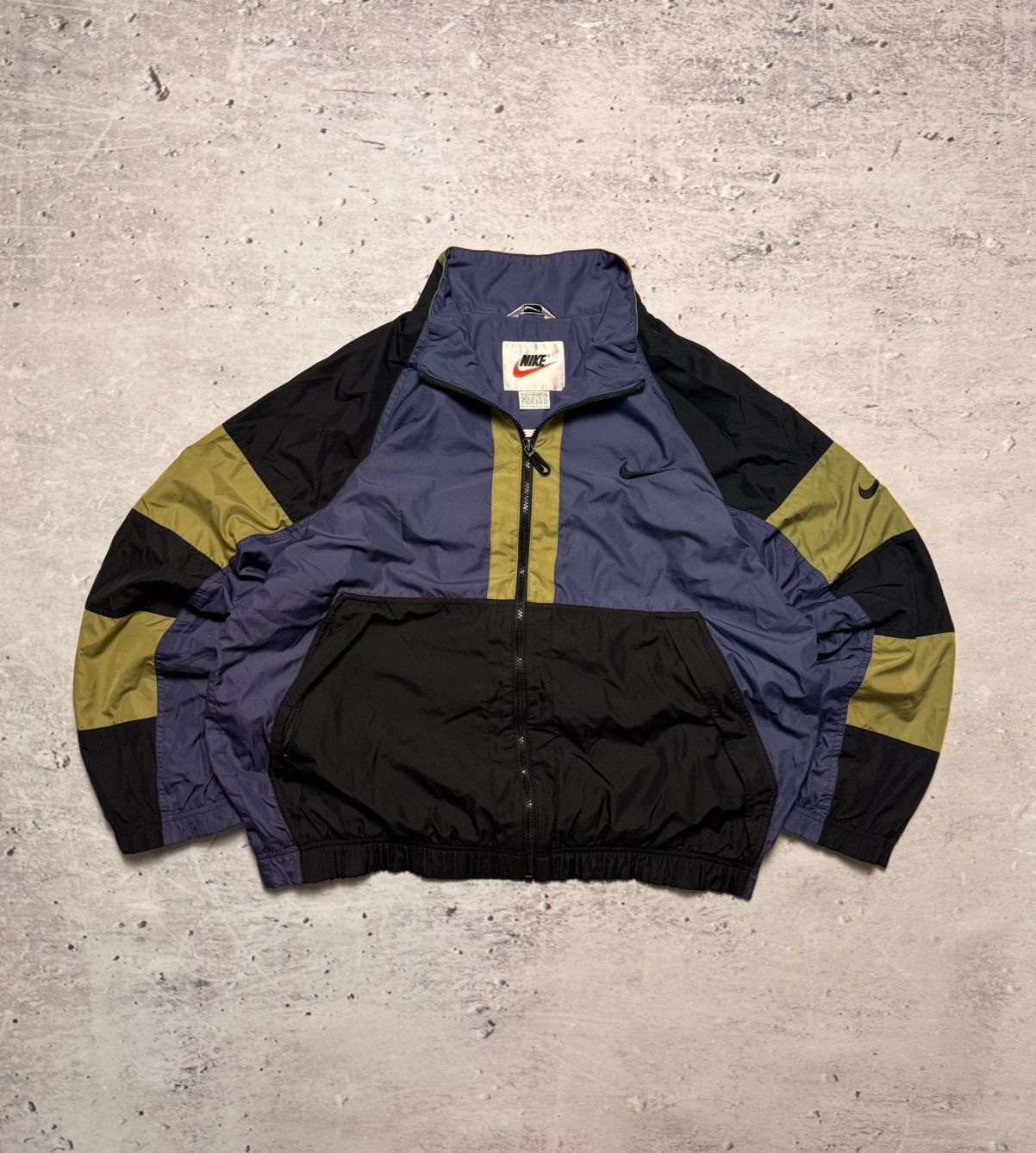 Nike × Nike ACG NIKE VINTAGE DOUBLE LOGO OVERSIZE NYLON LIGHT JACKET Size US M / EU 48-50 / 2 - 2 Thumbnail