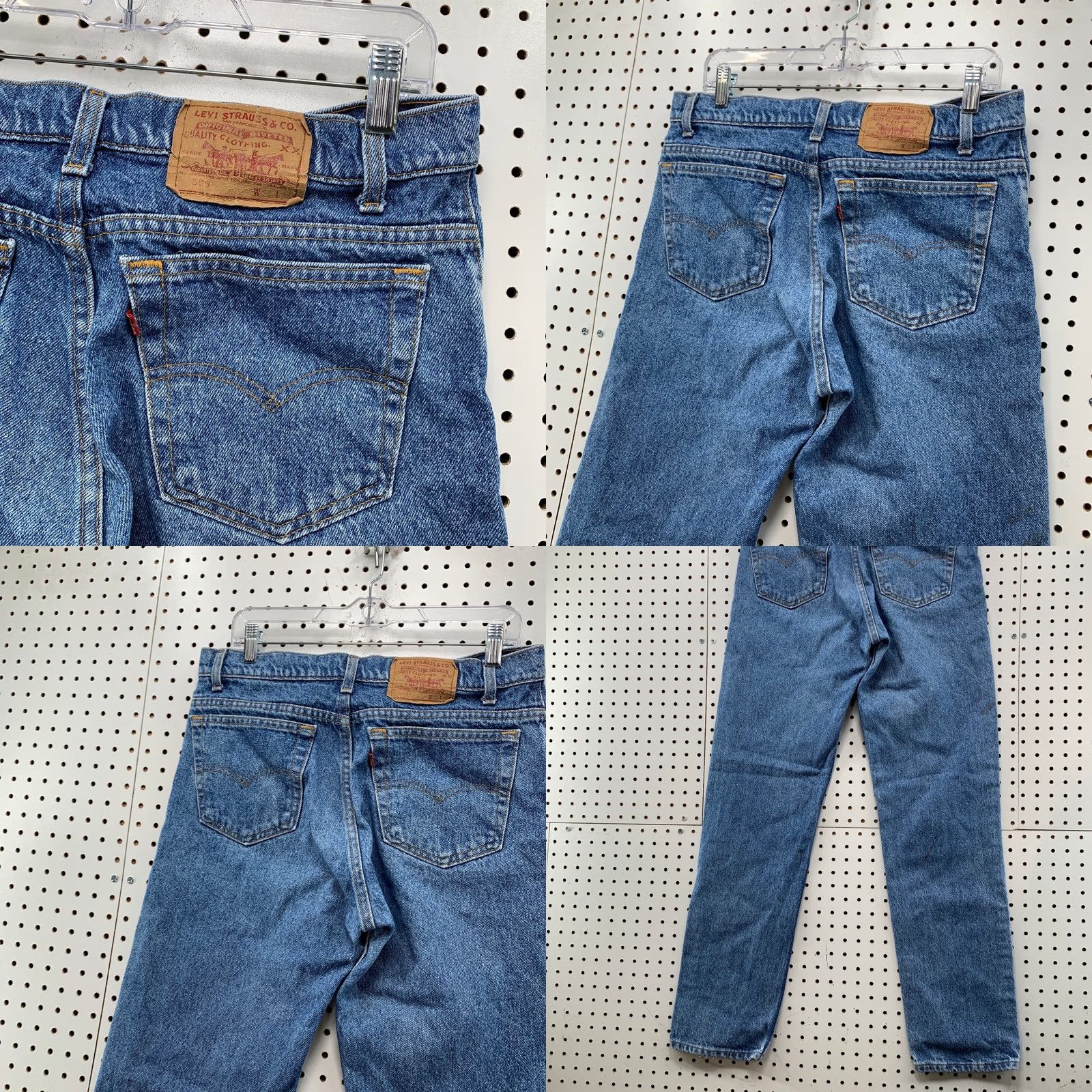 Levi's Levi's 505 Jeans Mens 34x32 Straight Light Wash USA Made 505 Levis Jeans Mens Size US 34 / EU 50 - 8 Thumbnail