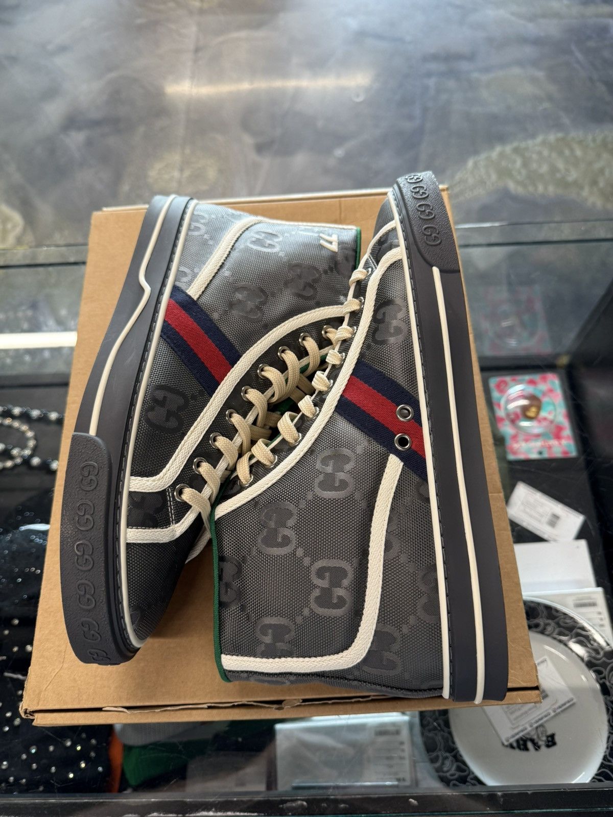 Gucci Gucci Off The Grid High Dark Grey Size US 10 / EU 43 - 3 Thumbnail