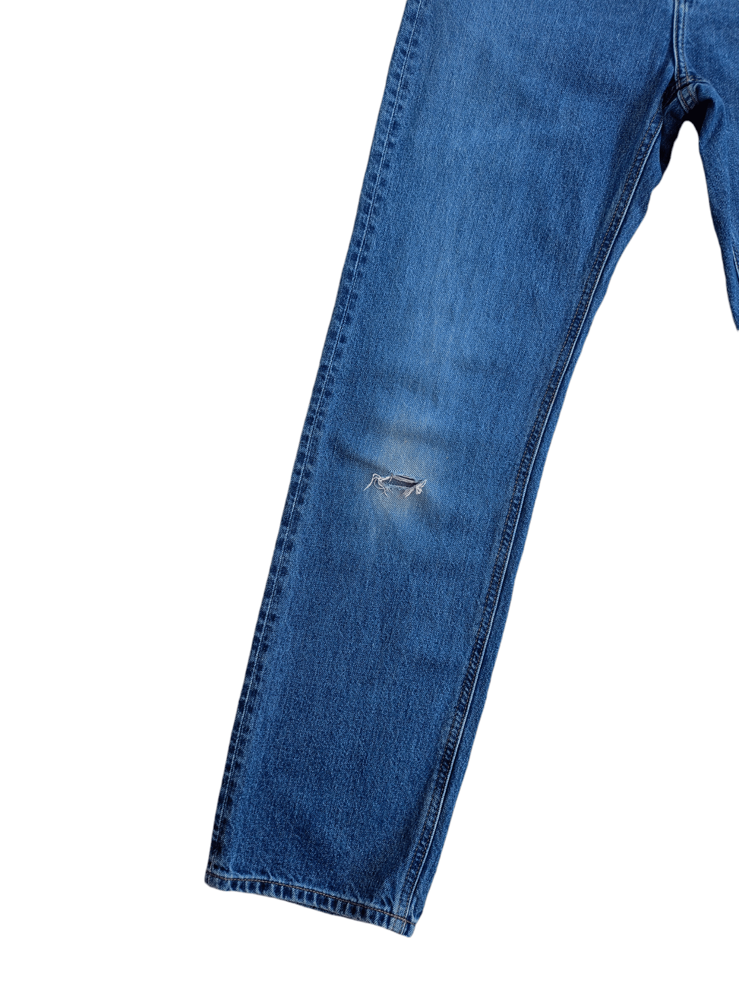 Kaihara Denim × Uniqlo × Vintage UNIQLO Regular, Straight Cut Vintage Denim Size 24" / US 00 / IT 34 - 6 Thumbnail