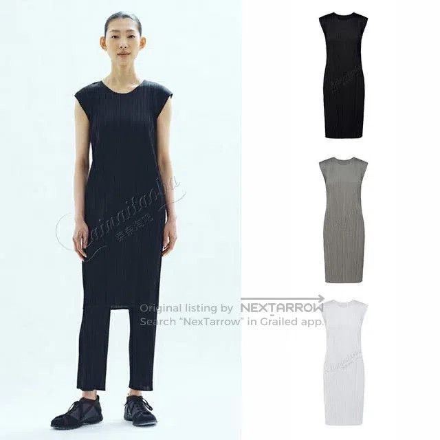 Issey Miyake Issey Miyake Pleated Dress Size XL / US 12-14 / IT 48-50 - 7 Thumbnail