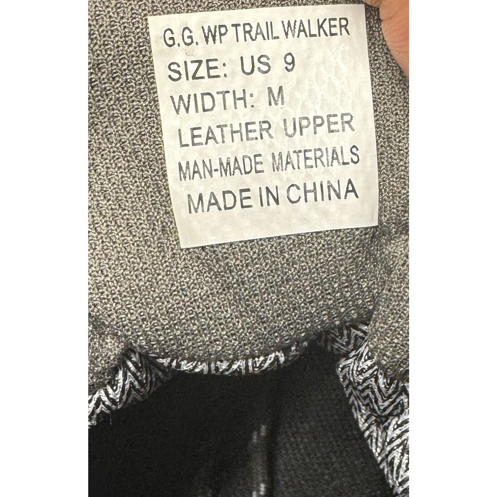Other Guide Gear SINCE 1977 Leather Upper Men Blk Shoes size 9M Size US 9 / EU 42 - 4 Thumbnail