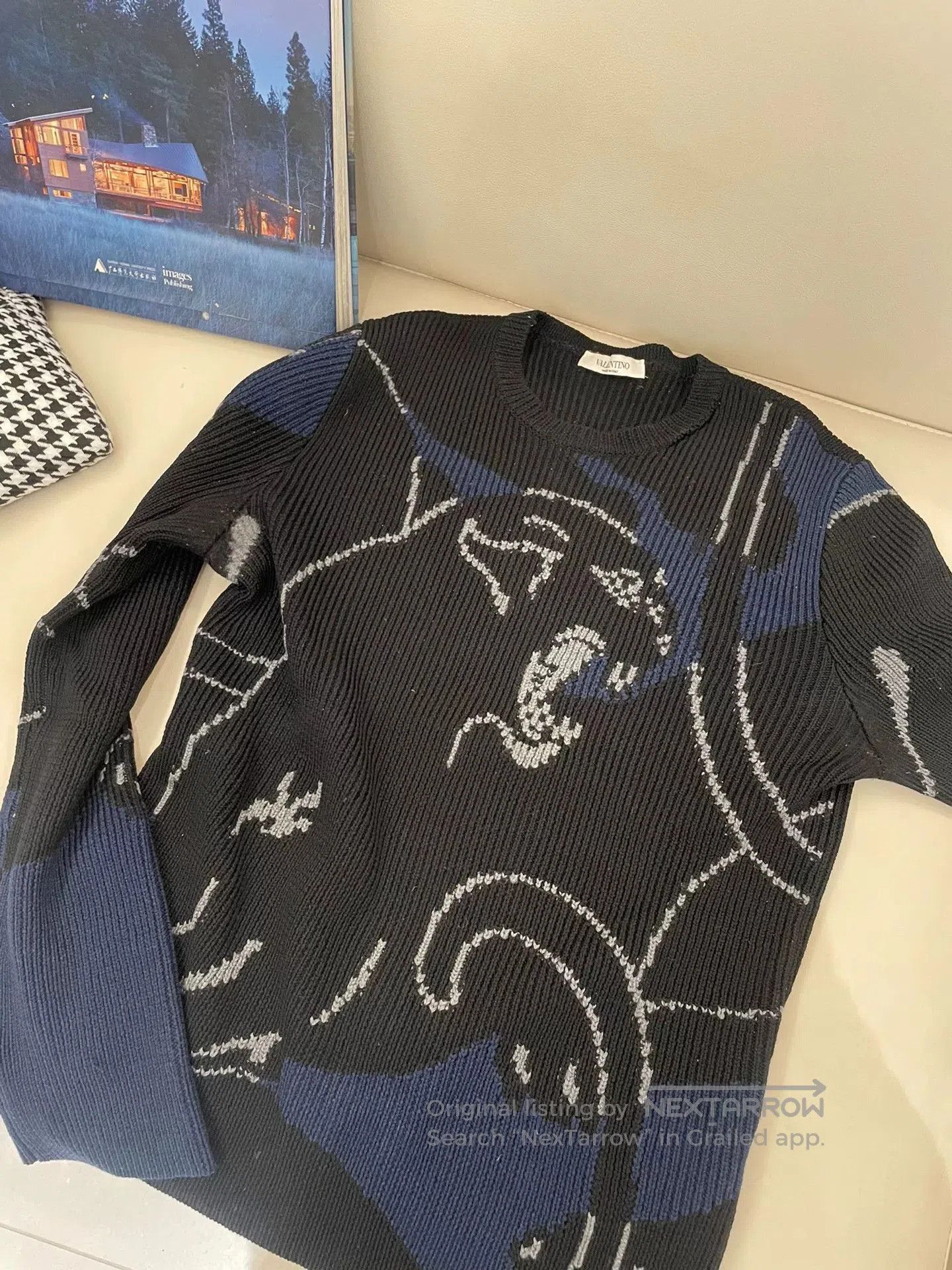 Valentino Valentino Wool Sweater for Men. Size US M / EU 48-50 / 2 - 1 Thumbnail