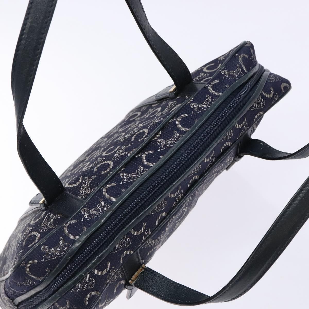 Celine CELINE Sulky Hand Bag Canvas Navy Size ONE SIZE - 6 Thumbnail