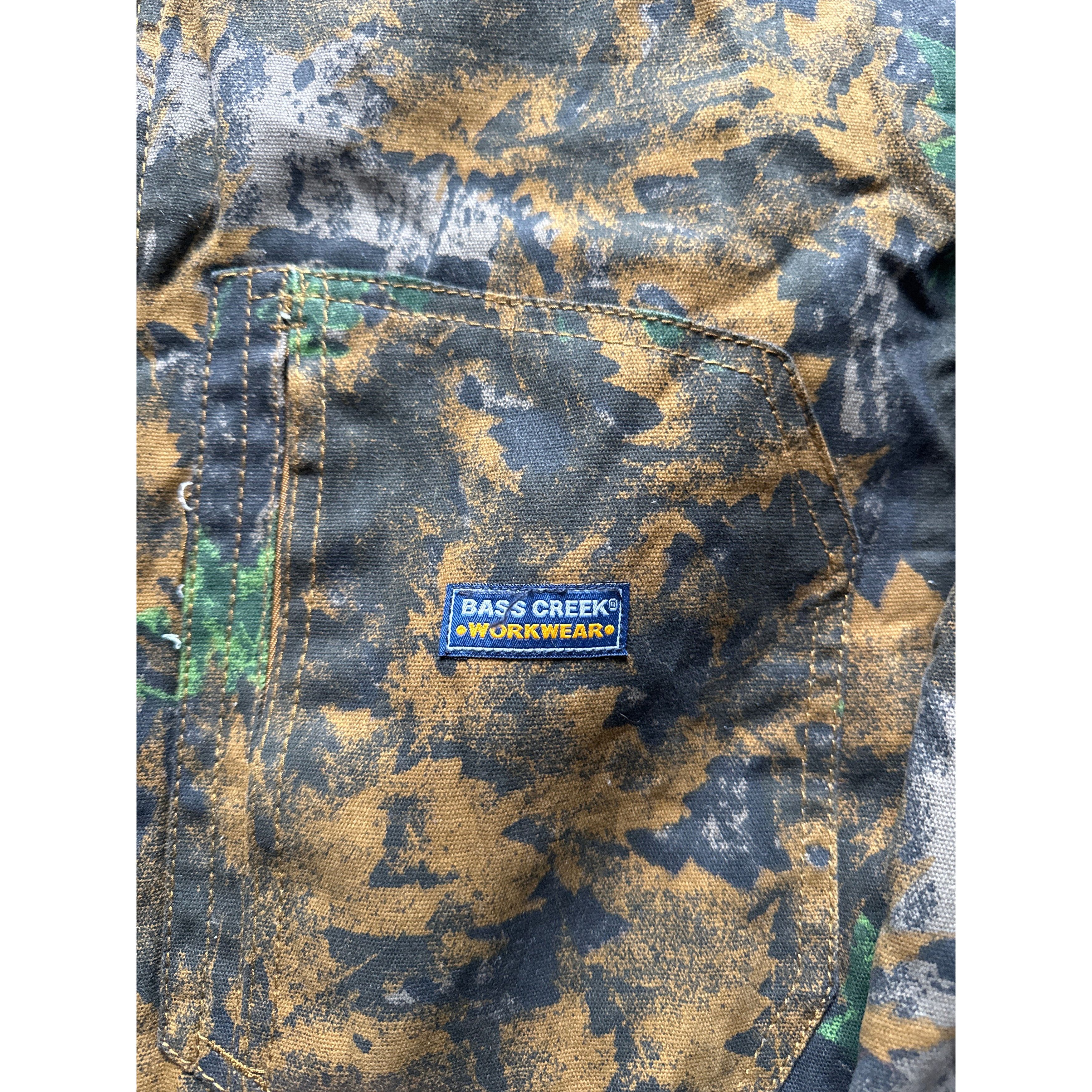 Other Bass Creek Workwear Forest Camo Overalls Size US 32 / EU 48 - 4 Thumbnail