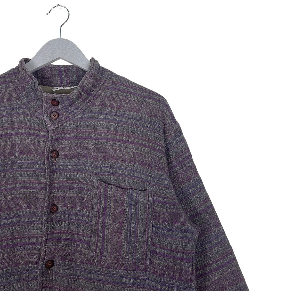 45rpm × Japanese Brand × Vintage 💥80s YASHODA BORO INSPIRED KAPITAL BUTTON JACKET Size US L / EU 52-54 / 3 - 5 Thumbnail