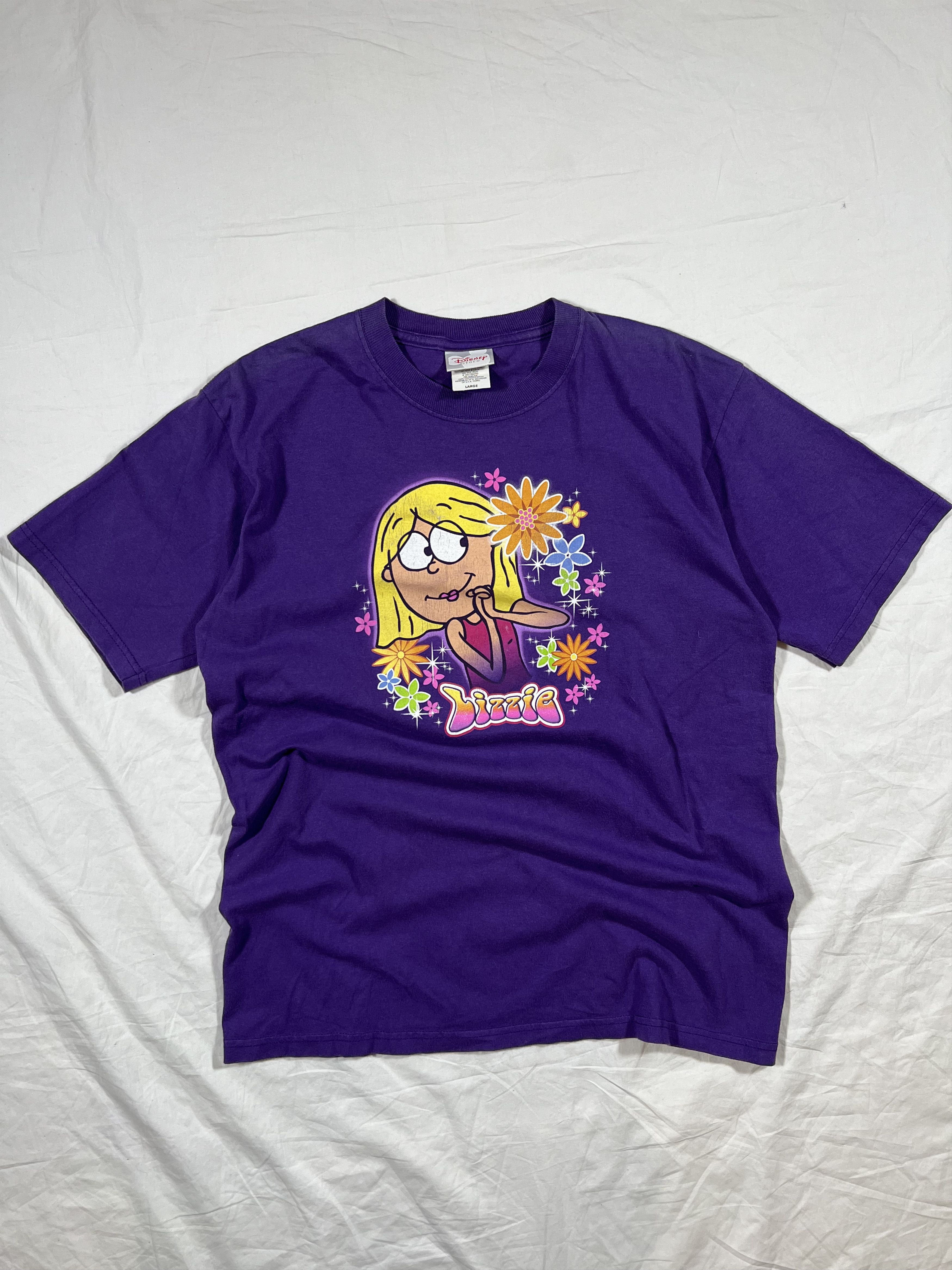 Disney Vintage Y2K Lizzie Mcguire Disney Promo Cartoon Tee Size US L / EU 52-54 / 3 - 1 Thumbnail