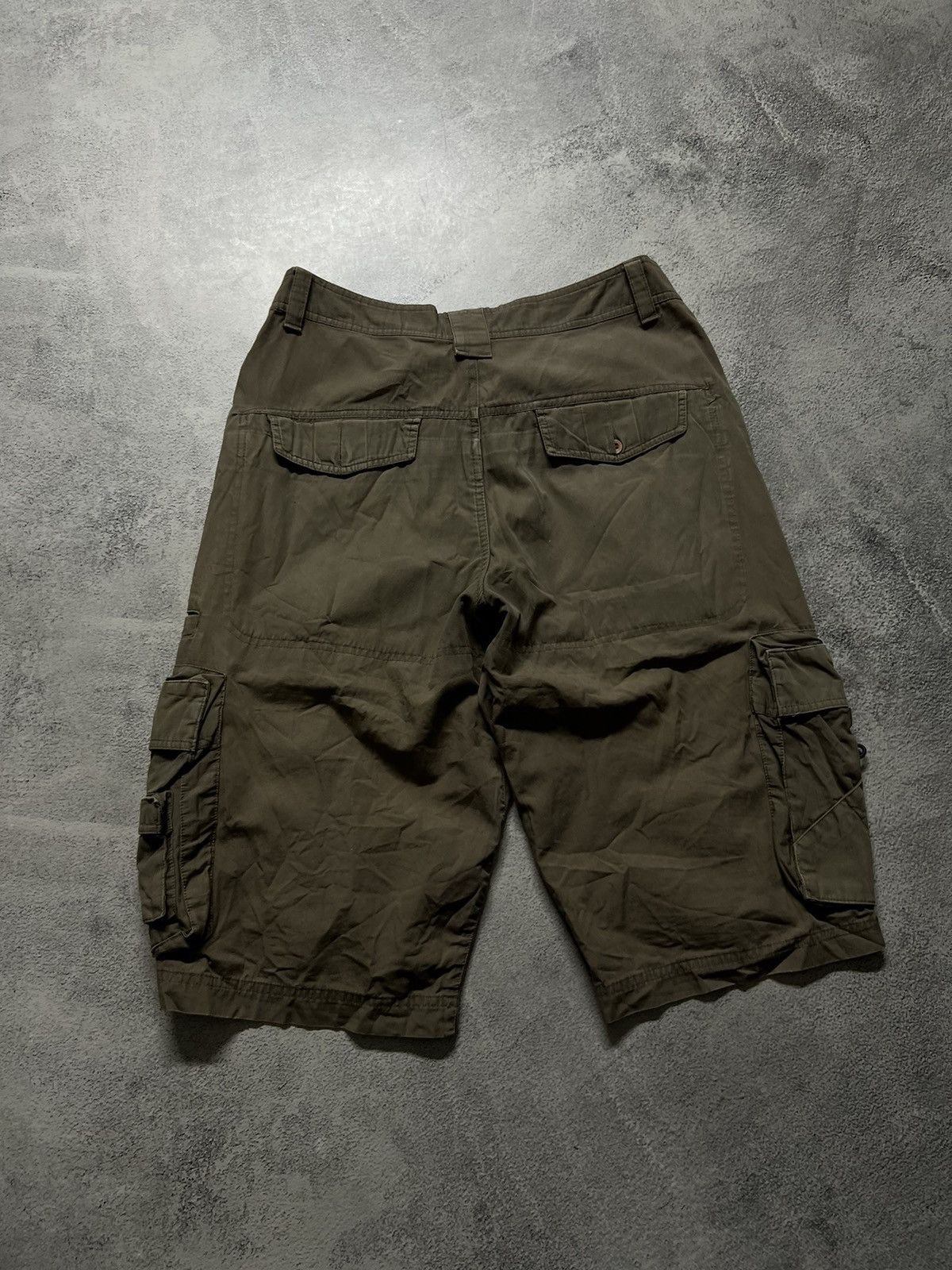 Nike × Vintage Vintage Y2k Brown 🤎 Nike Multi Pocket Shorts 00’s Size US 32 / EU 48 - 8 Thumbnail