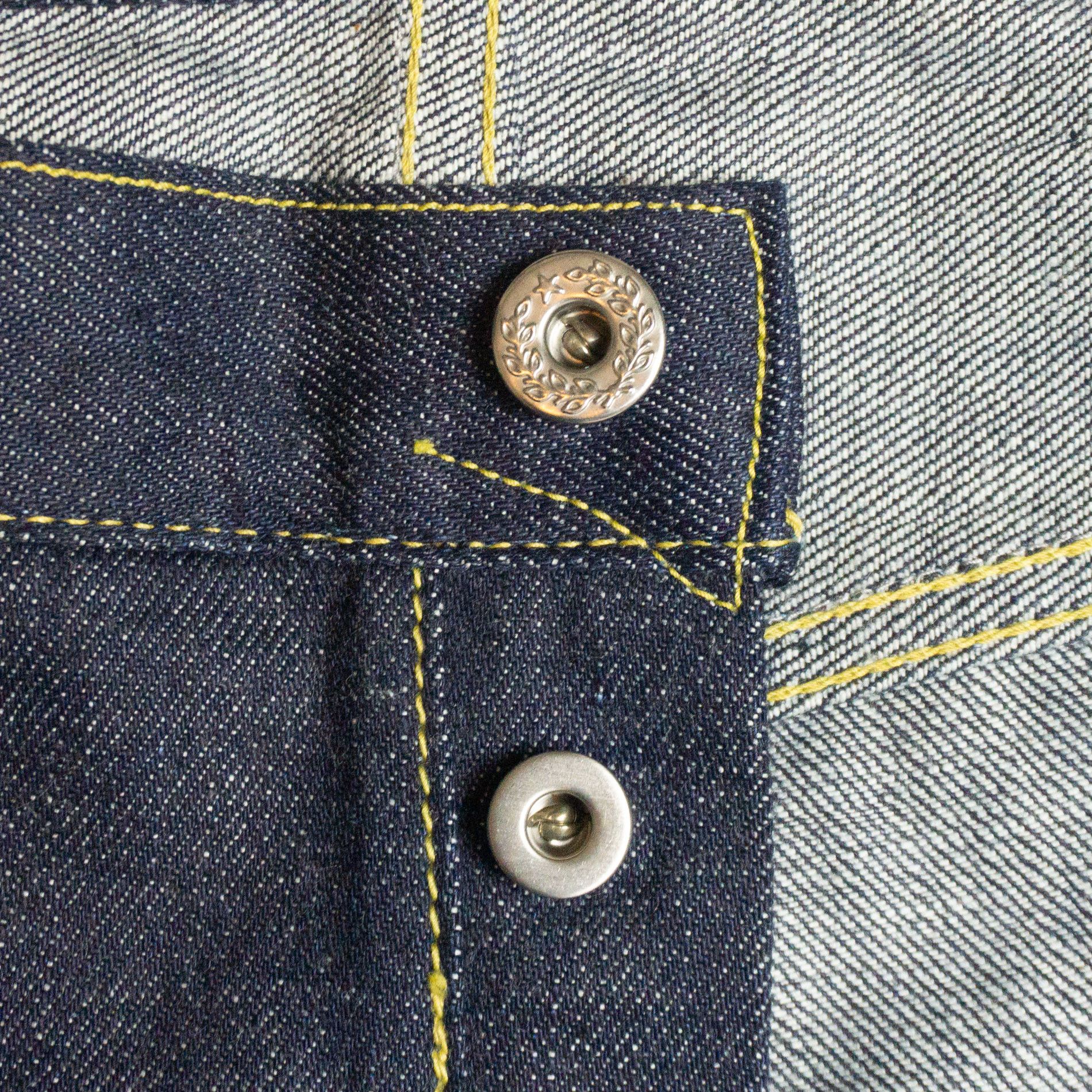 Japanese Brand HANDS-ON S76 W34xL36 1966-type Hand-crafted Selvedge Jeans Size US 34 / EU 50 - 11 Thumbnail