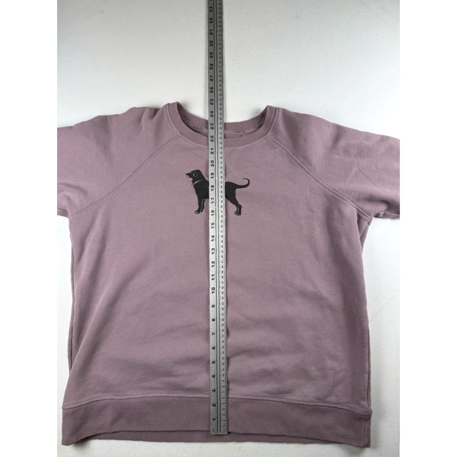 Vintage The Black Dog Sweatshirt 2XL Women Purple Crewneck Pullover Cotton Polyester Raglan Logo Casual Activewear Fall Winter Women's Sweatshirt Size XXL / US 16-18 / IT 52-54 - 4 Thumbnail