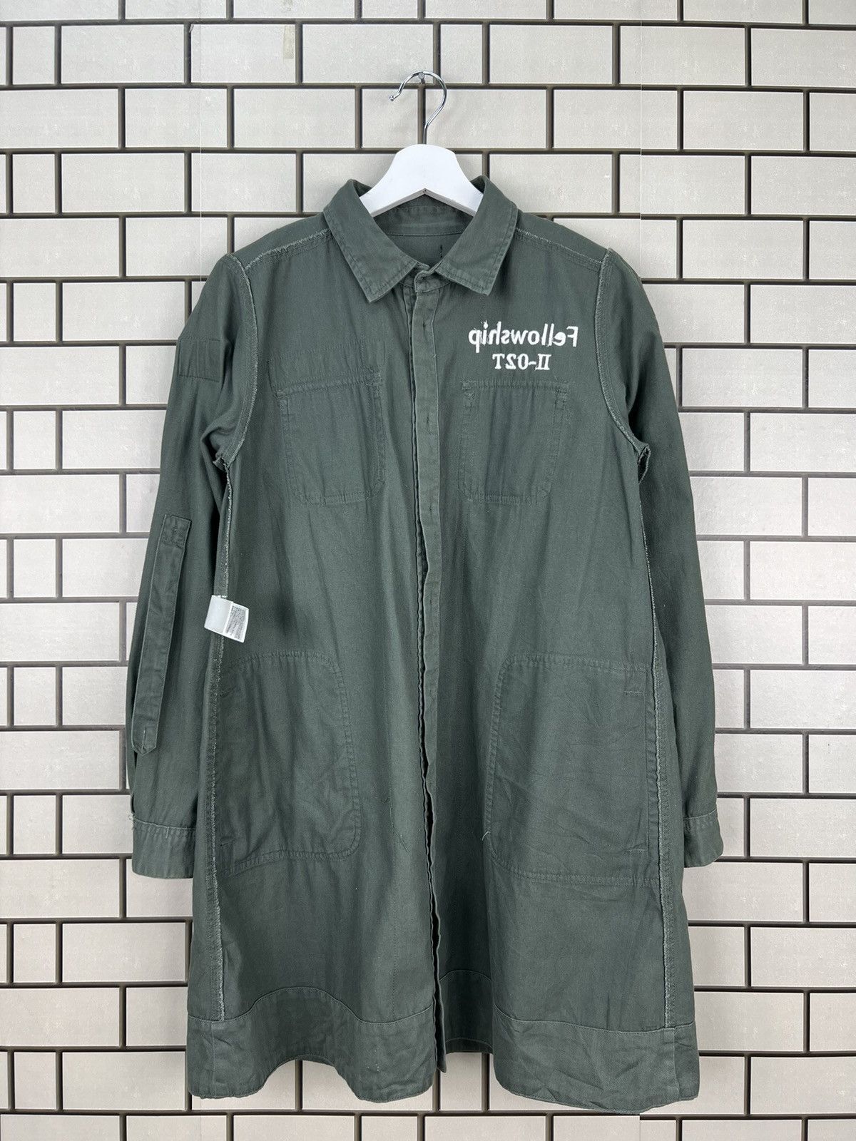 Japanese Brand Chip Clip Military Style Multipocket Longsleeve Shirt Size US M / EU 48-50 / 2 - 14 Thumbnail