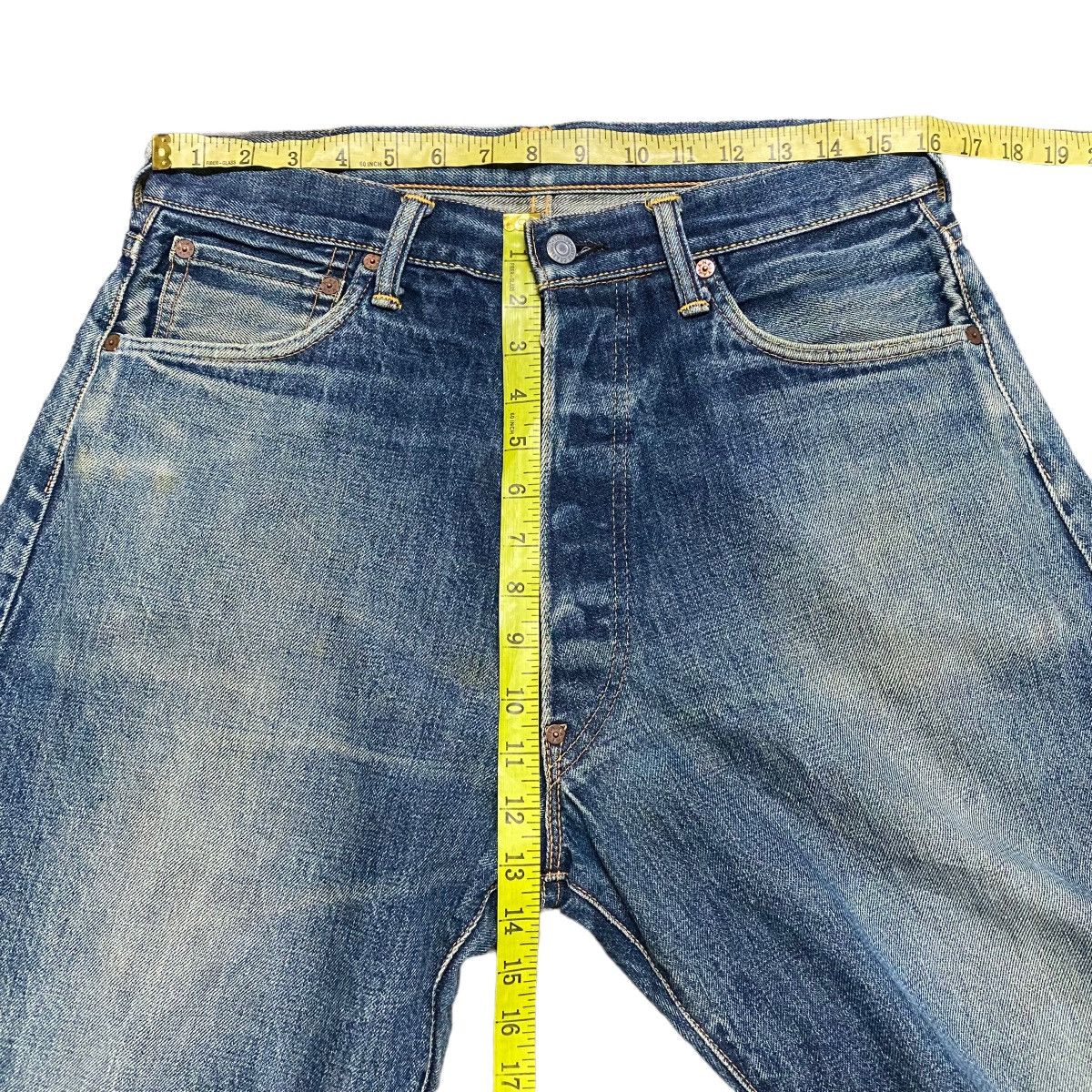 Evisu Vintage Evisu No.2 Denim Selvedge Painter Jeans Size US 32 / EU 48 - 23 Thumbnail