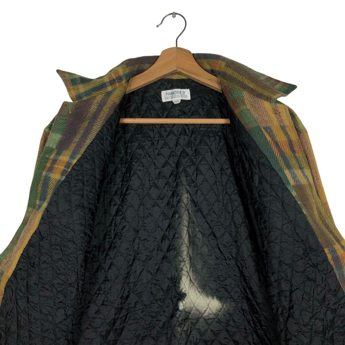 Hysteric Glamour 🔥VINTAGE WORKER JACKET BUTTON PARADISE II TARTAN DESIGN Size US L / EU 52-54 / 3 - 16 Thumbnail
