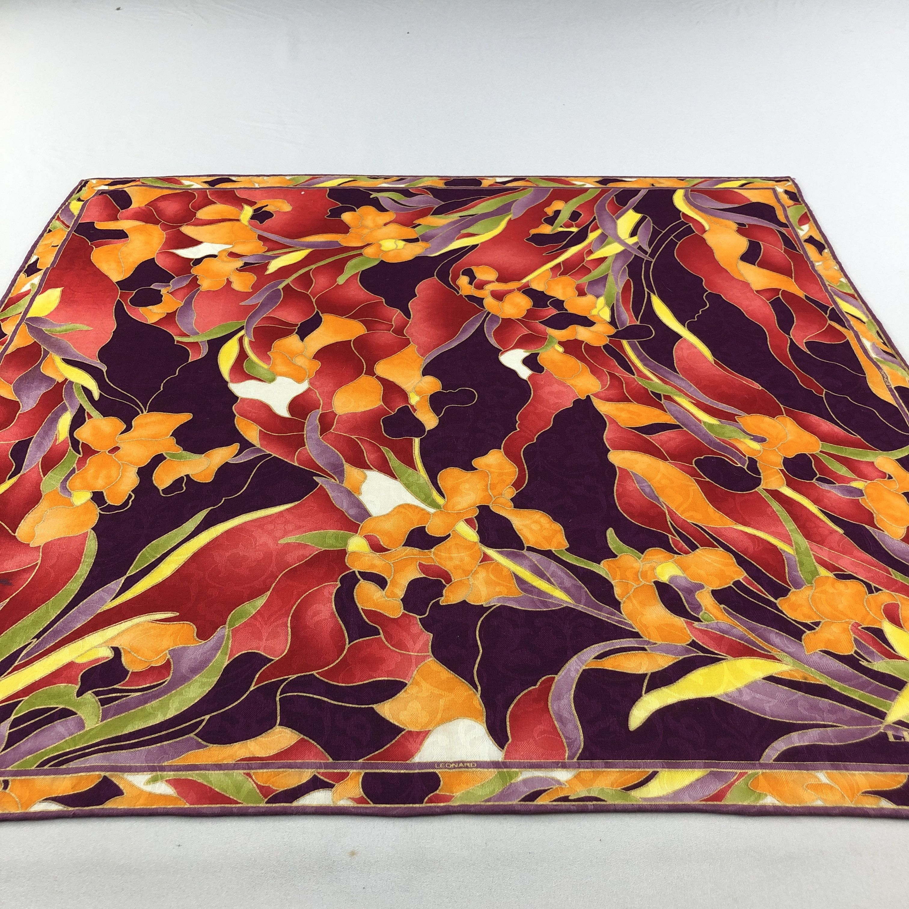 Leonard Paris Leonard Handkerchief Neckerchief Bandana H3096 Size ONE SIZE - 4 Thumbnail