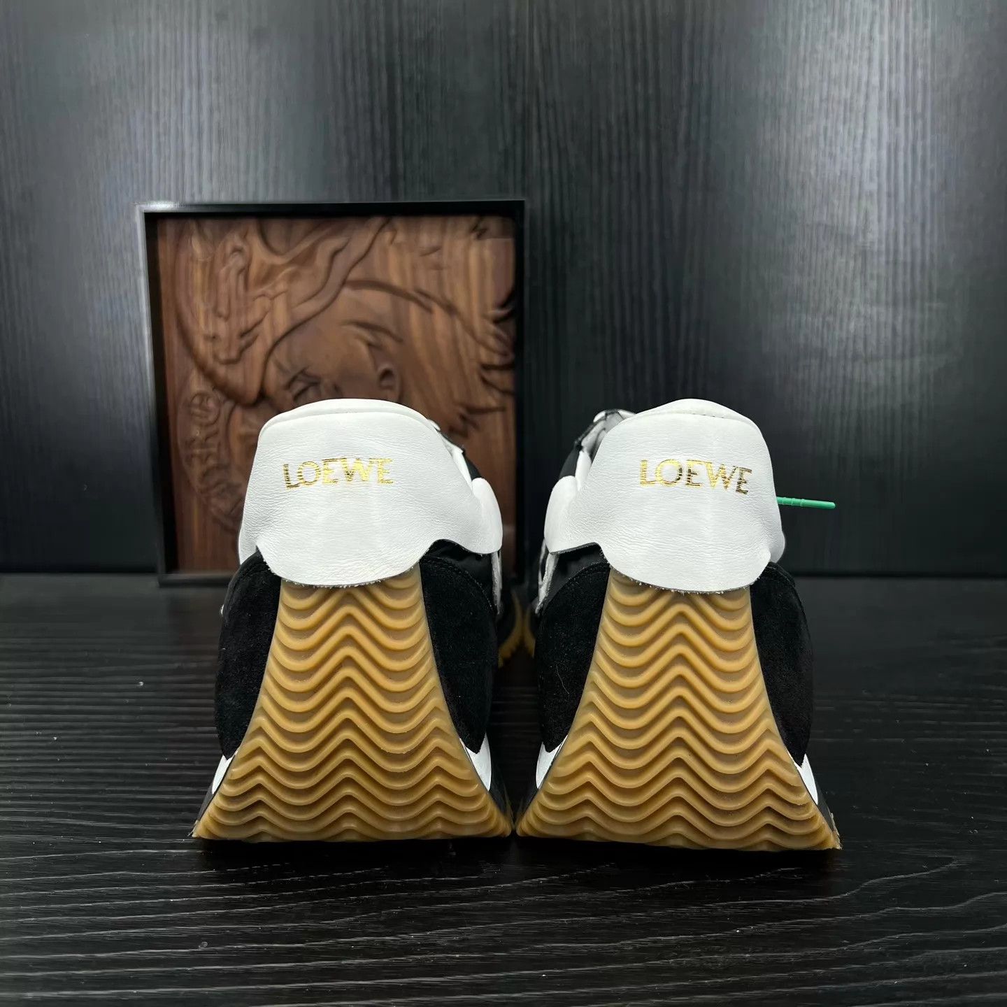 Loewe LOEWE Runner Black & White Size 45 Like New Size US 12 / EU 45 - 7 Thumbnail