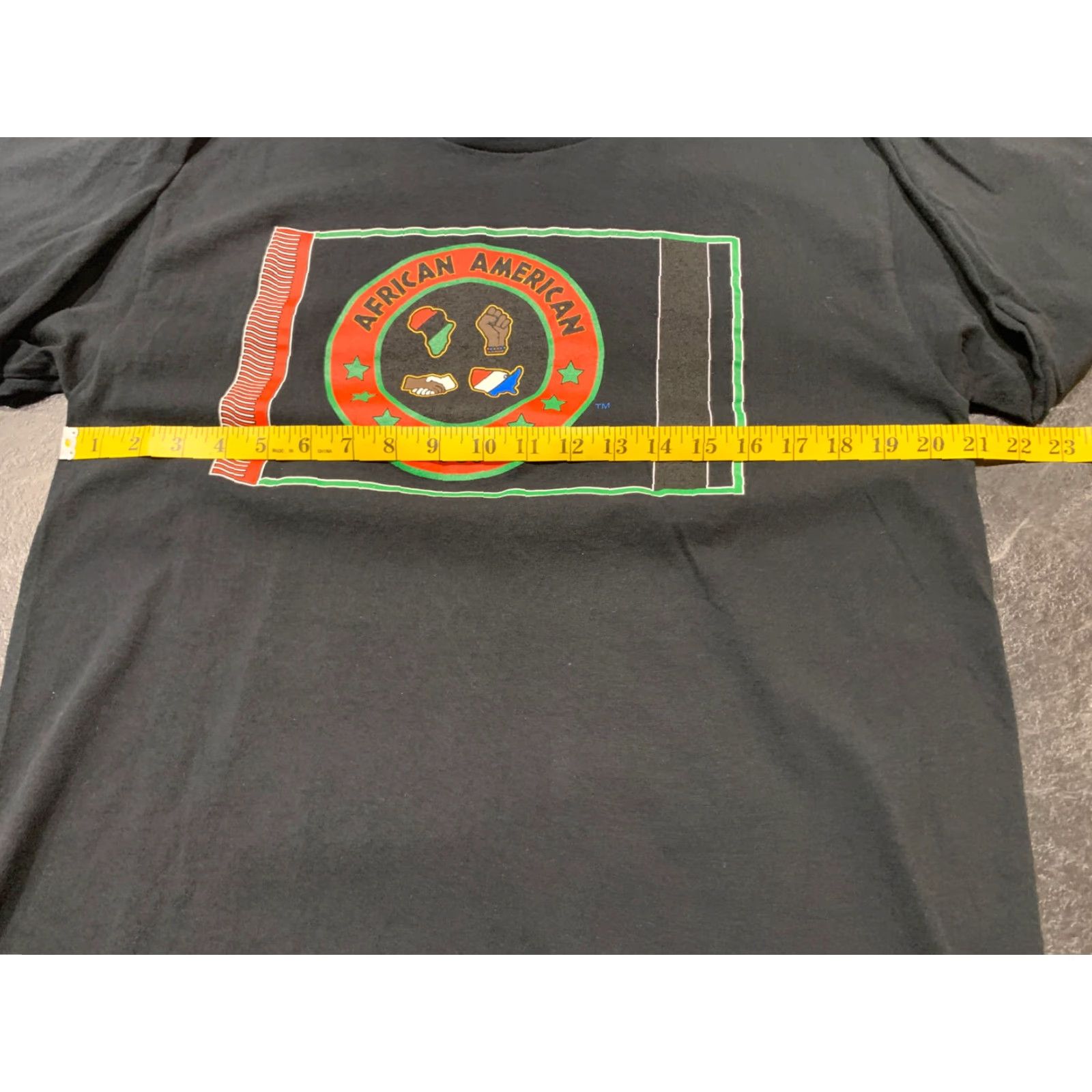 Vintage VINTAGE American Long Sleeve T-Shirt Men Large Black African American 1863 Black Doctoral Network Size US L / EU 52-54 / 3 - 4 Thumbnail