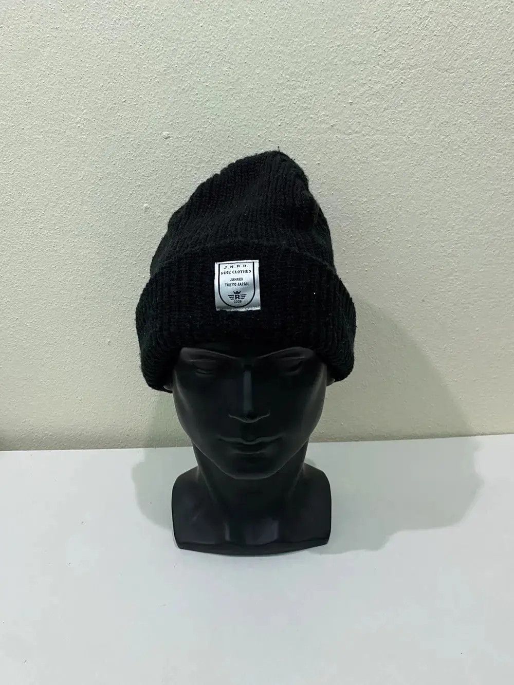 Japanese Brand × Vintage Japanese Brand Junred Knit Beanie Hat Size ONE SIZE - 2 Thumbnail
