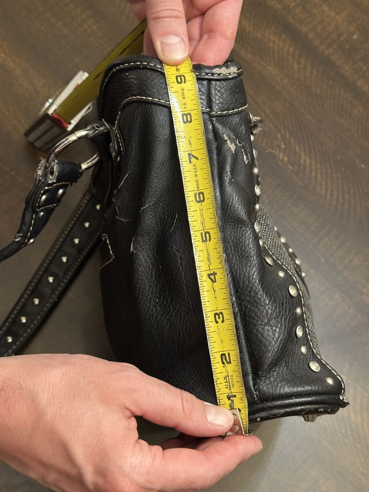 Other Montana West Y2K Distressed Studded Cross Purse Size ONE SIZE - 9 Thumbnail