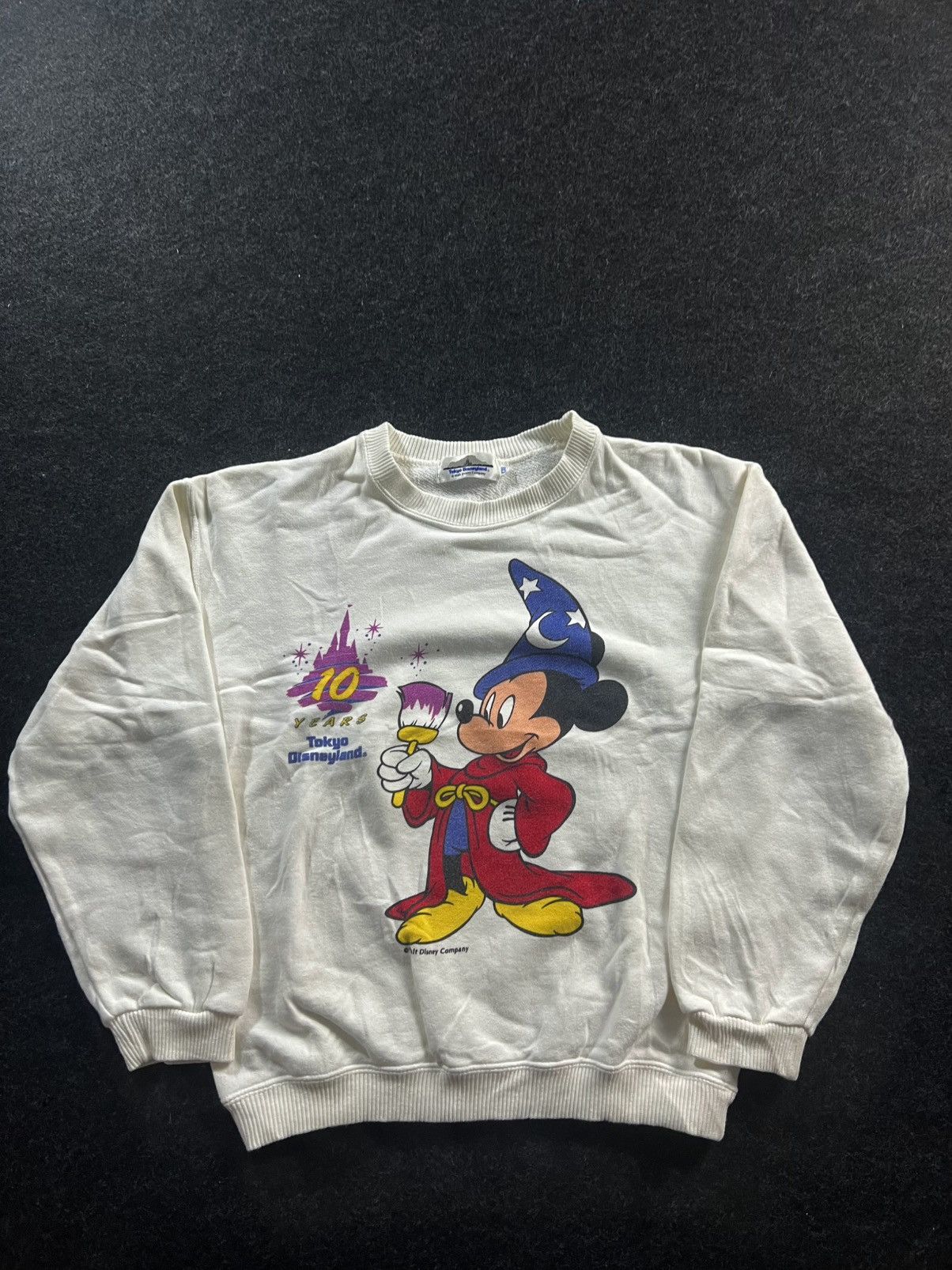 Hysteric Glamour 90‘s Disney Fantasia Mickey Baby Size L/S Tee Size XXS / US 00 / IT 34 - 2 Thumbnail