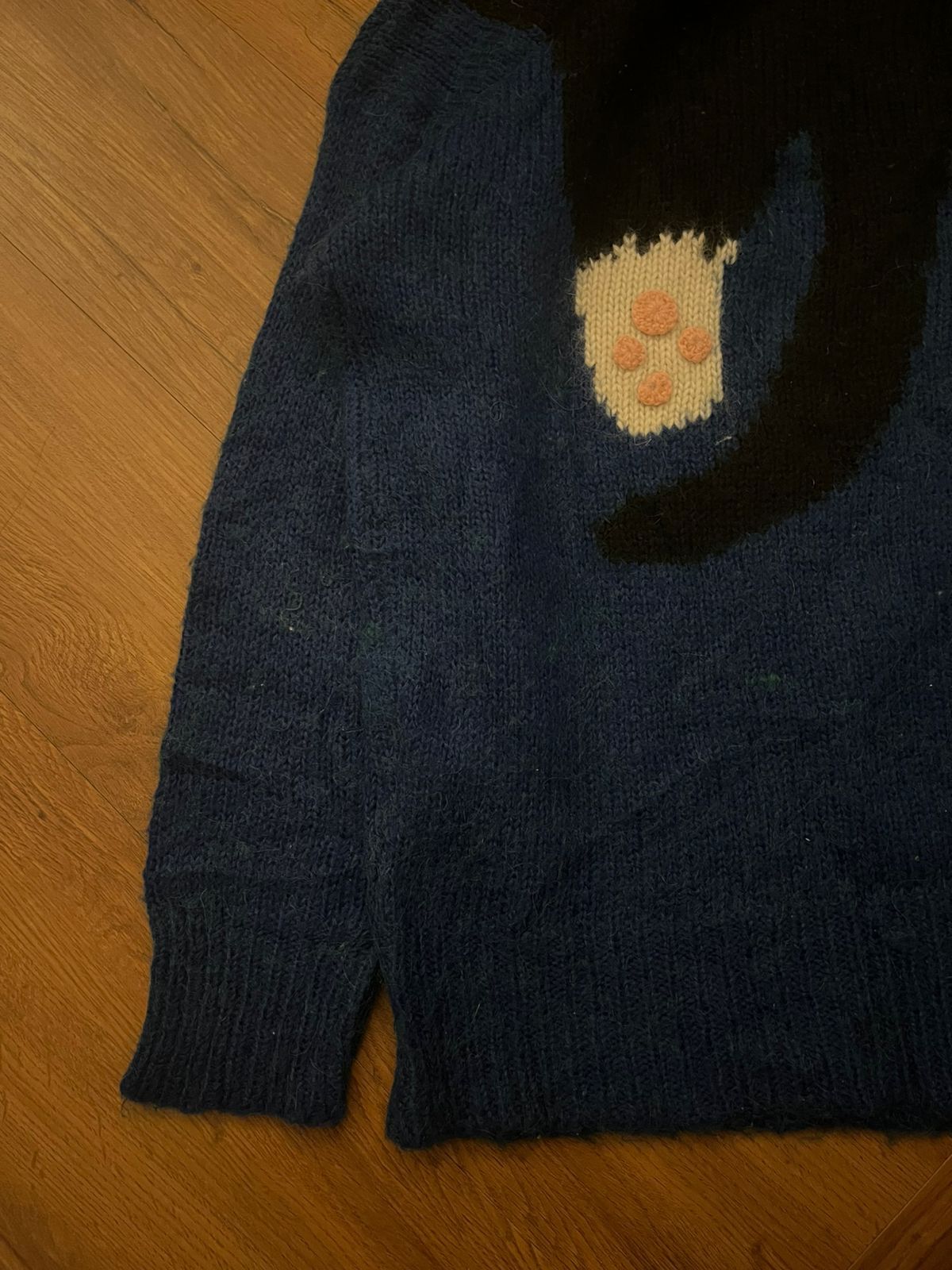 Angel Blue × Beauty Beast × Issey Miyake 2000s fuzzy mohair cats liked Issey Miyake styel Size US M / EU 48-50 / 2 - 5 Thumbnail