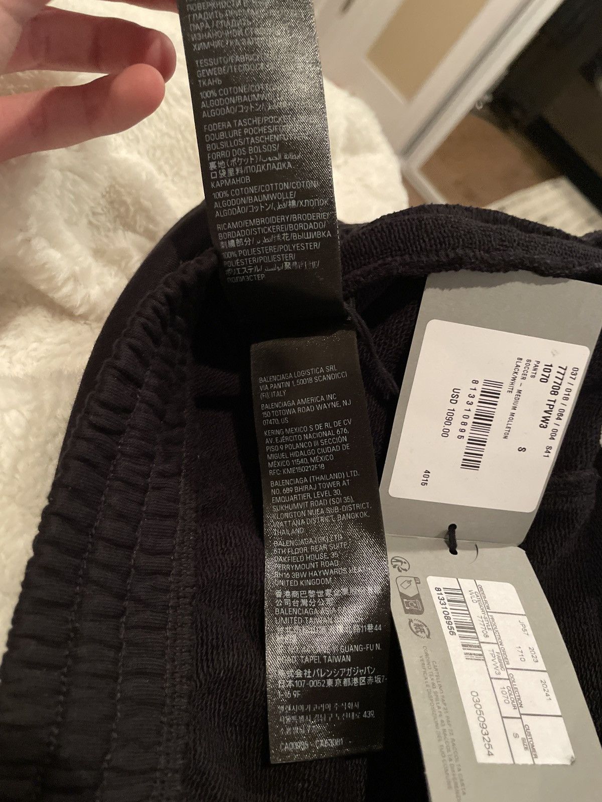 Balenciaga Balenciaga black saggy soccer sweatpants 2023 Size US 30 / EU 46 - 9 Thumbnail