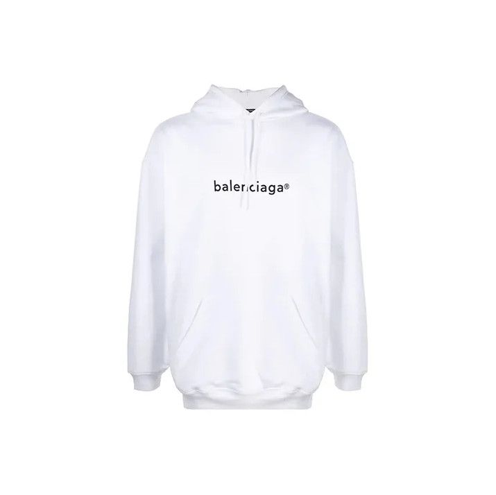 Balenciaga Balenciaga Oversized Logo Hoodie for Men Size US M / EU 48-50 / 2 - 1 Thumbnail