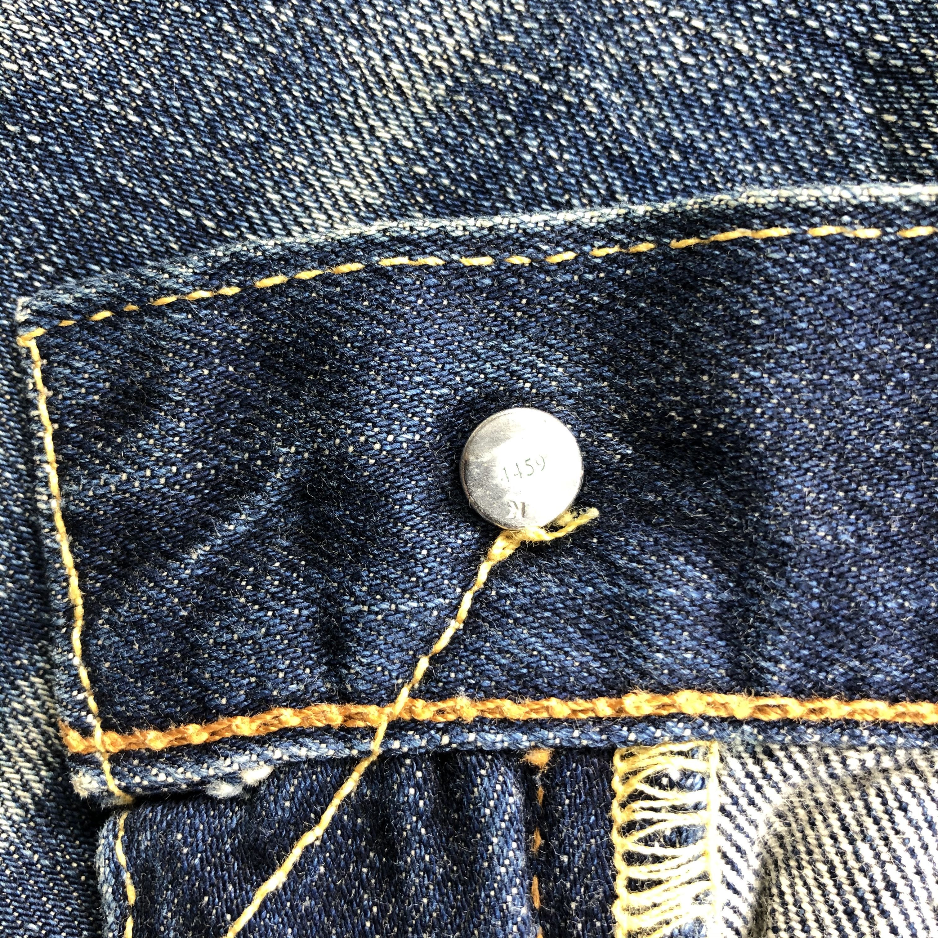 Levi's Vintage Rusty Mud Wash Levis 501-JM1949 Size US 35 - 8 Thumbnail