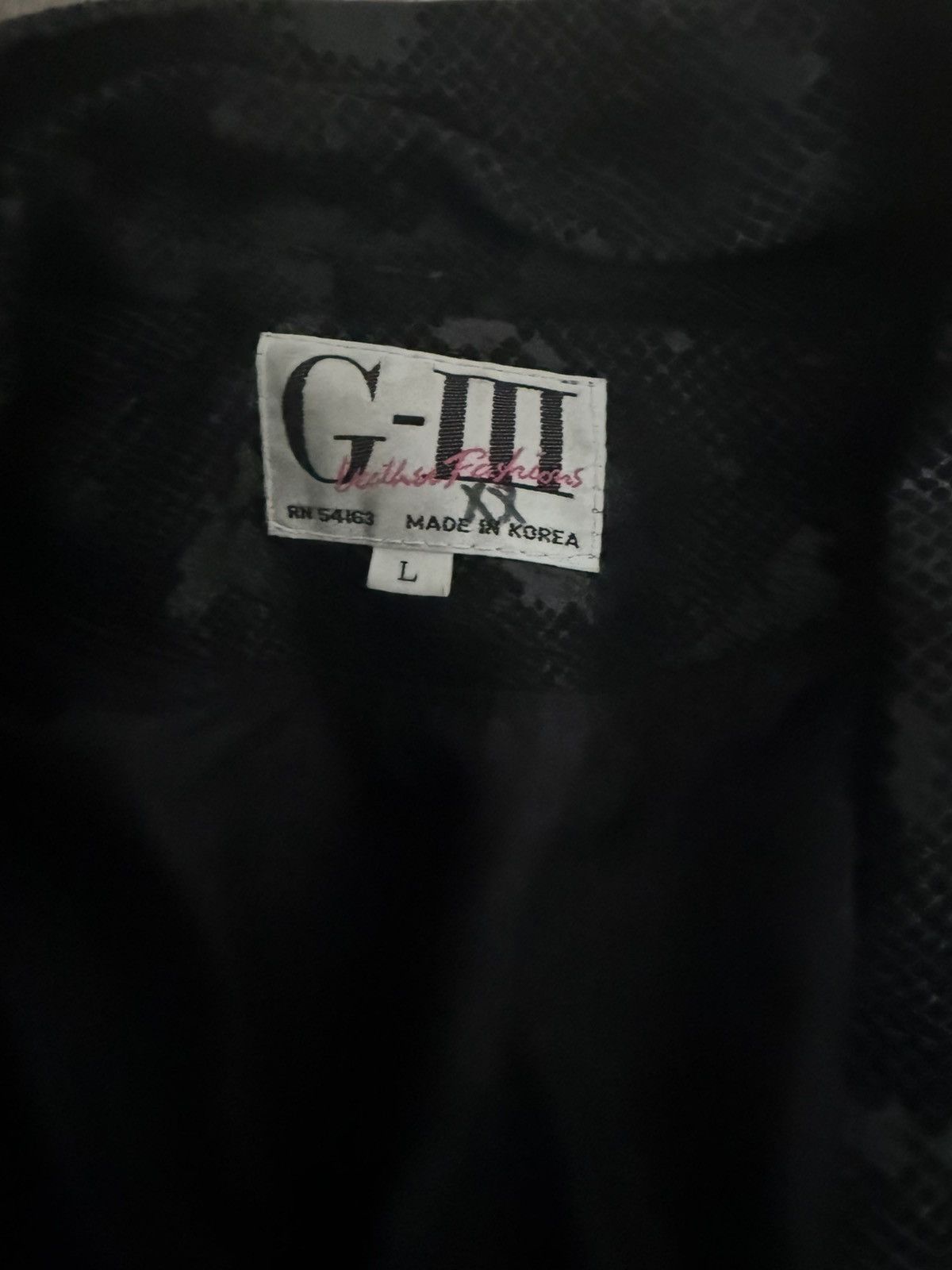 G-III Vintage Korean Leather Jacket Size L / US 10 / IT 46 - 3 Thumbnail