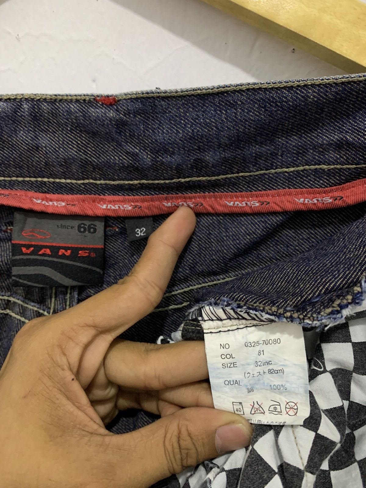 Southpole × Vans 90's Vans 66 Skate Root Carpenter Denim Baggy Jeans Size US 32 / EU 48 - 8 Thumbnail