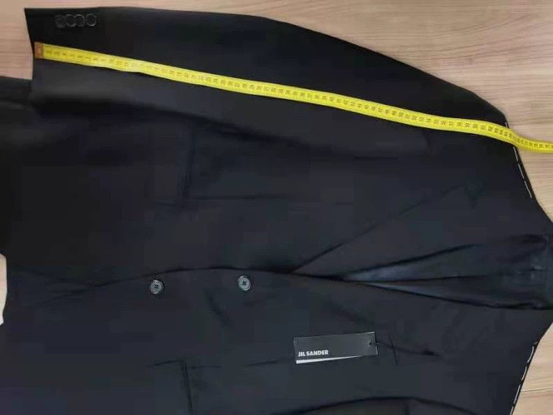 Jil Sander Jil Sander Casual silhouette suit with visible topstitchin Size L / US 10 / IT 46 - 8 Thumbnail