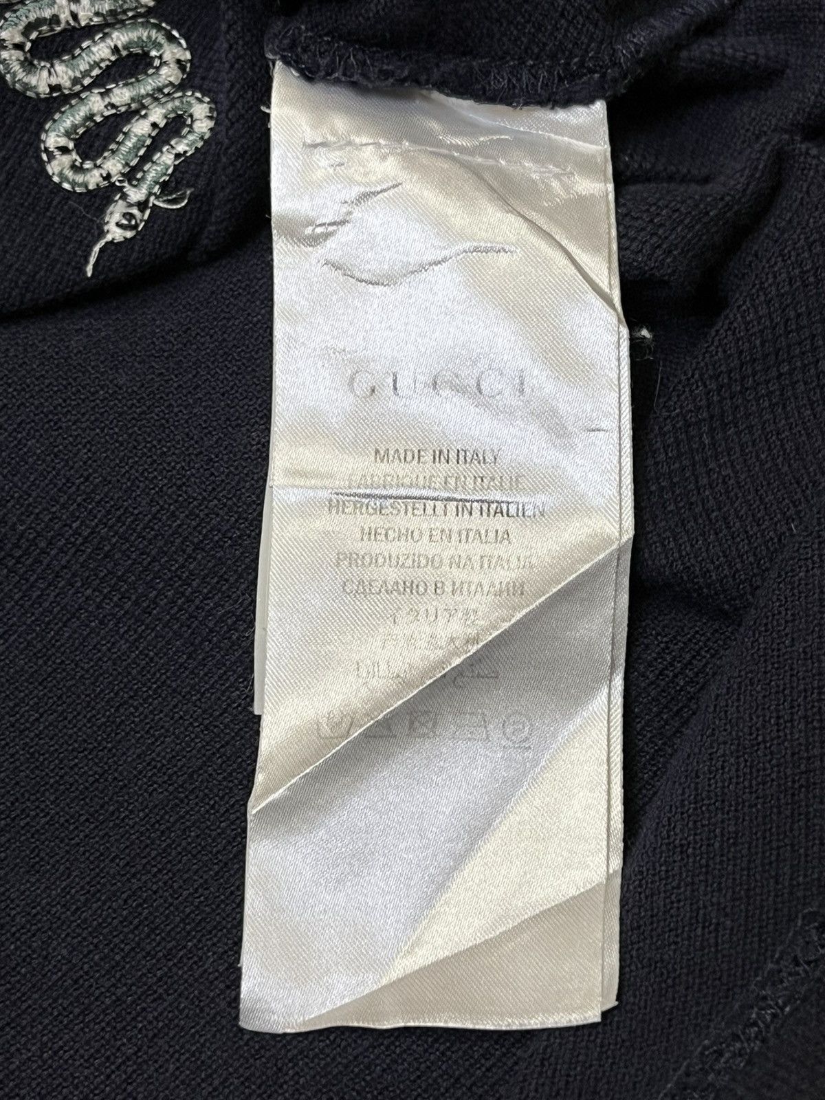 Gucci GUCCI EMBROIDERY LOGO-ALESSANDRO MICHELE POLO SHIRT Size US S / EU 44-46 / 1 - 14 Thumbnail