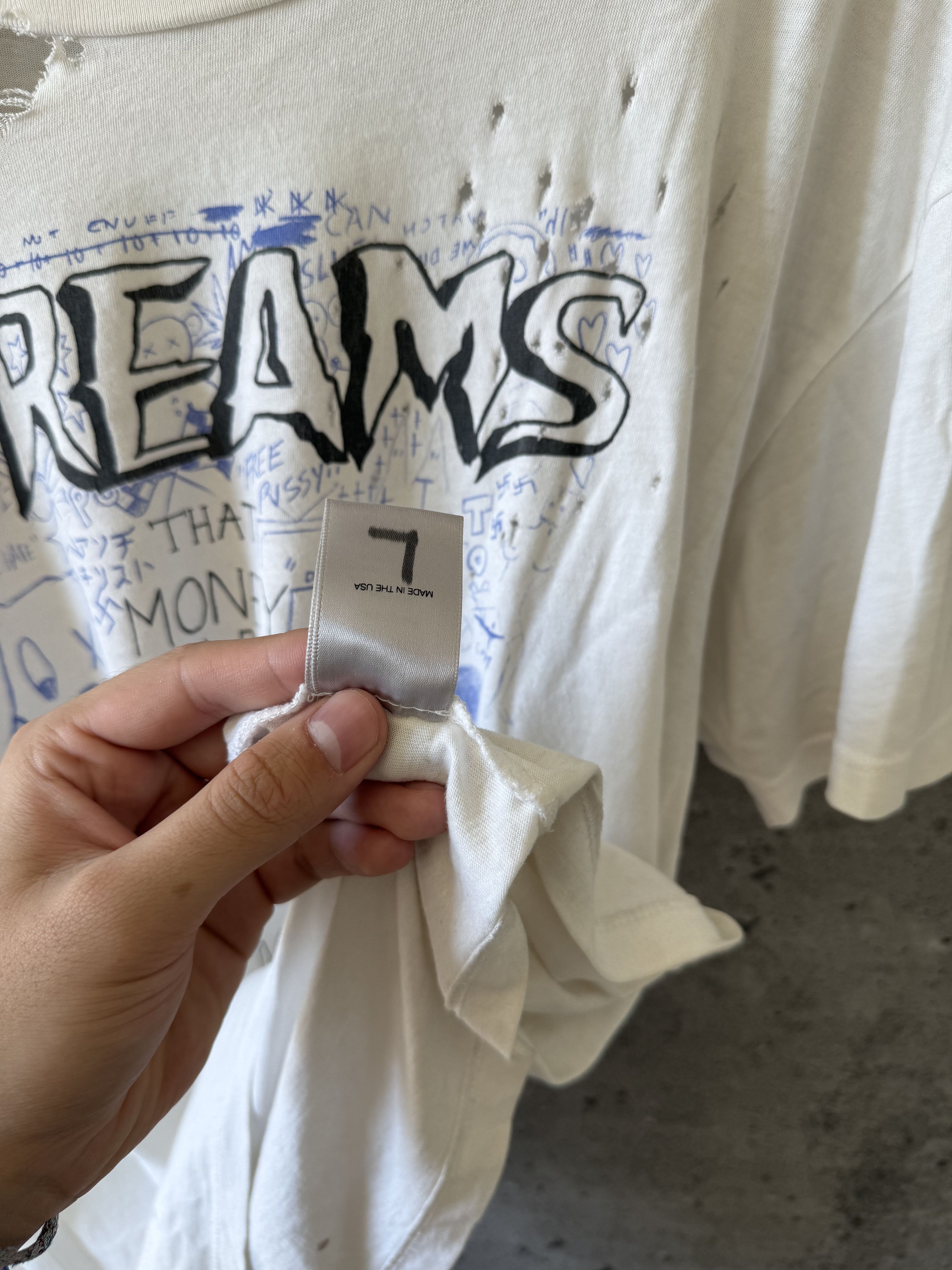 Enfants Riches Deprimes Enfants riches deprimes dreams thrashed t shirt Size US L / EU 52-54 / 3 - 7 Thumbnail