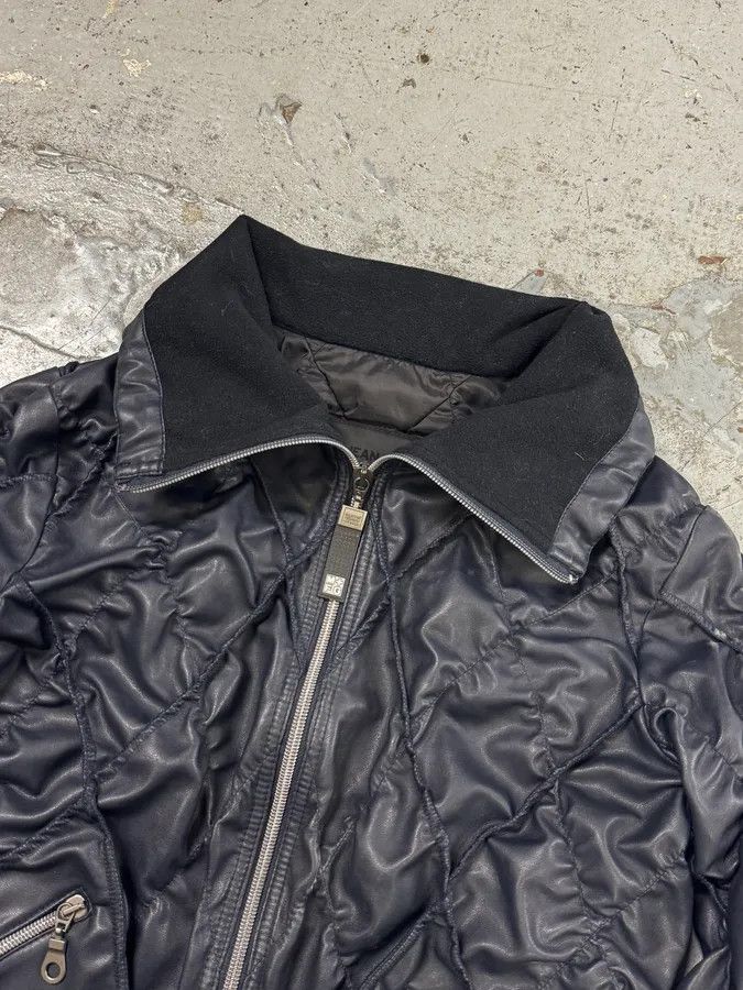 Marithe + Francois Girbaud FW2000 Marithé + François Girbaud Structure Navy Jacket Size S / US 4 / IT 40 - 10 Thumbnail