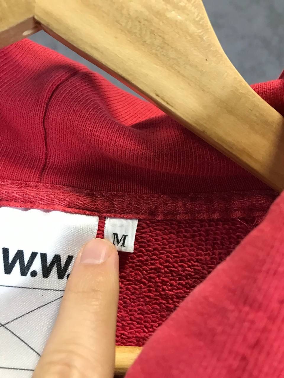 Wood Wood Wood Wood x Champion big center logo hoodie Size US M / EU 48-50 / 2 - 7 Thumbnail