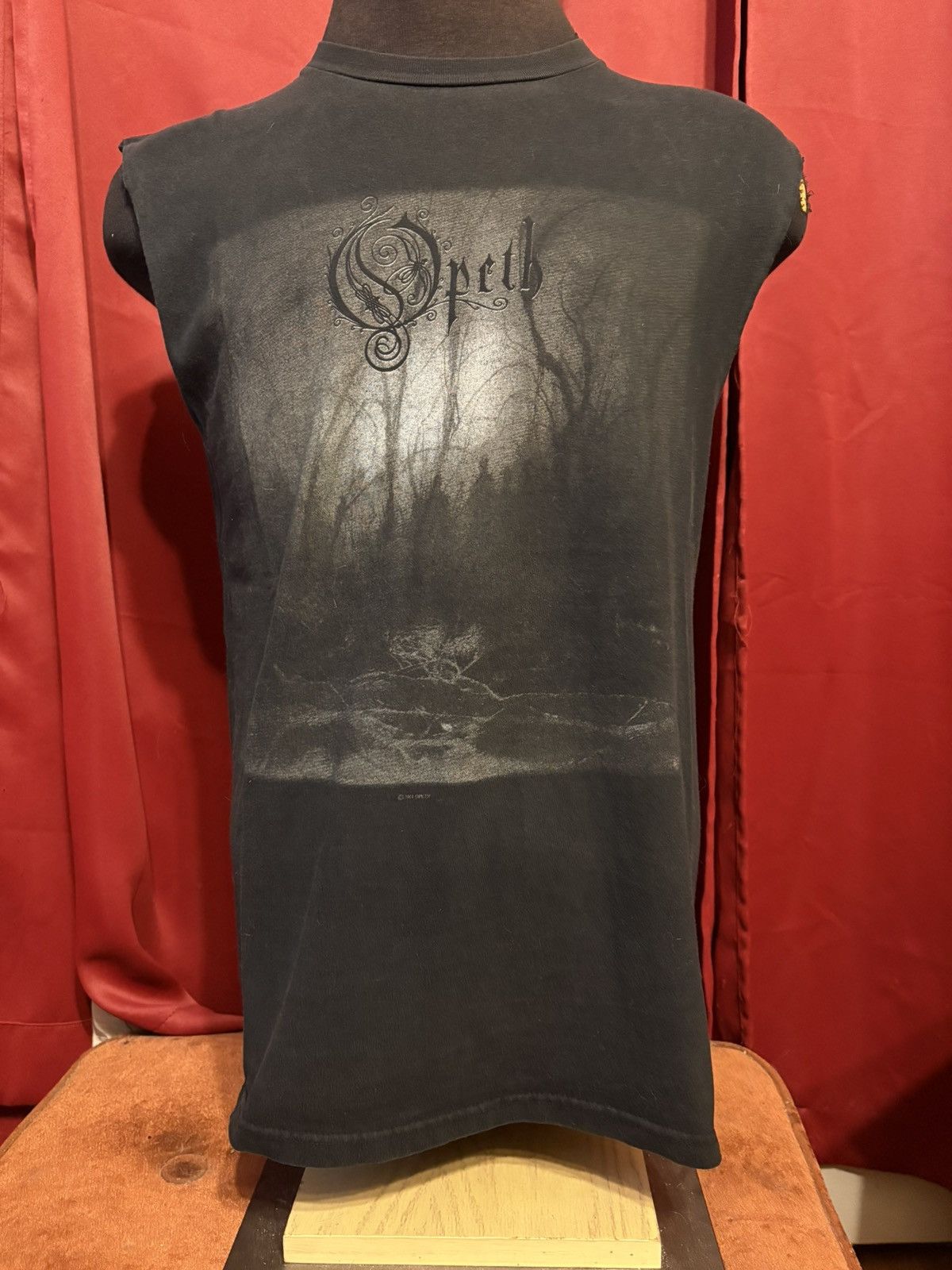 Band Tees Vintage Opeth Tour Tshirt Chopped Sleeves Band Tee Grail Size US M / EU 48-50 / 2 - 1 Thumbnail